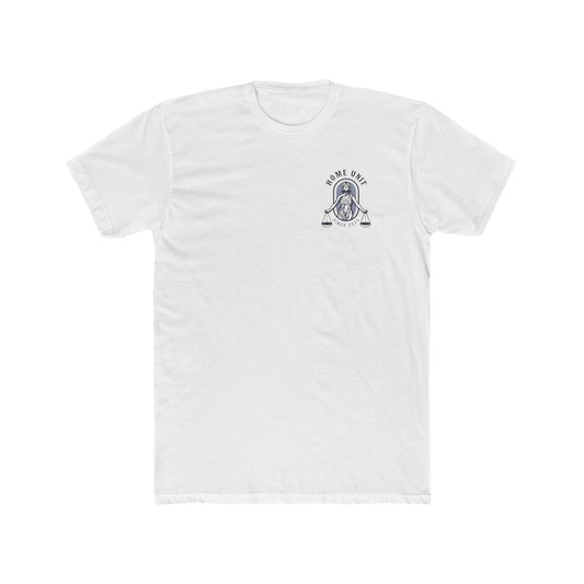 Raising Heroes Unisex Cotton Crew Tee - Vintage American Flag Design, Patriotic Gift, Comfy Tee, Perfect for Celebrations