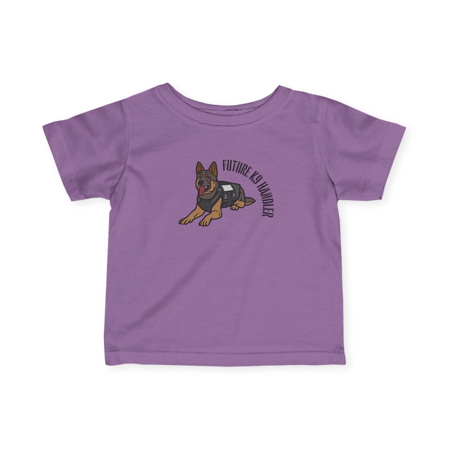 Future K9 Handler Infant Tee, Funny Dog Shirt, Baby Dog Lover Gift, Cute Toddler T-Shirt, Pet Enthusiast Apparel