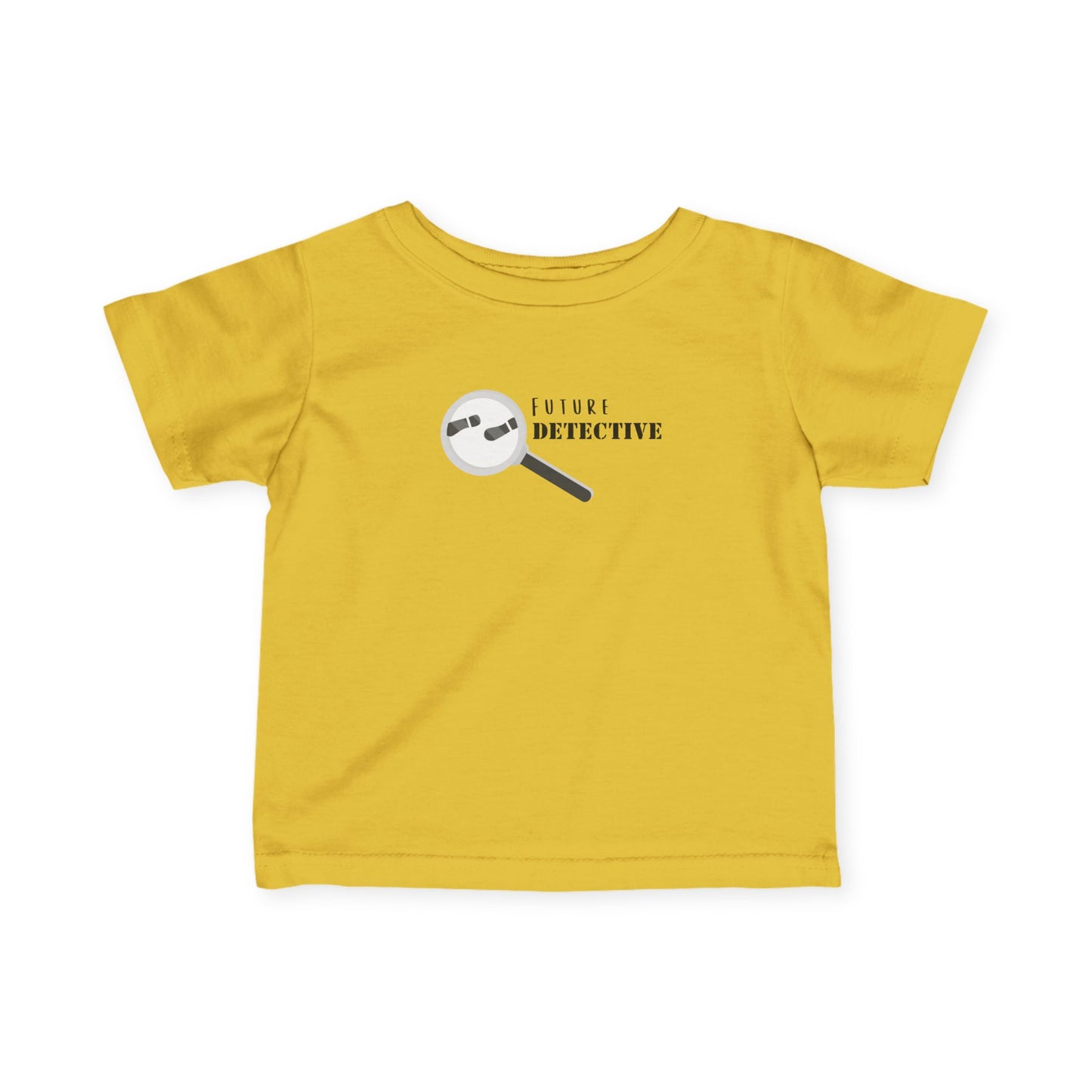 Future Detective Infant Tee, Baby T-Shirt, Cute Kids Clothing, Toddler Birthday Gift, Fun Outfit for Little Explorers