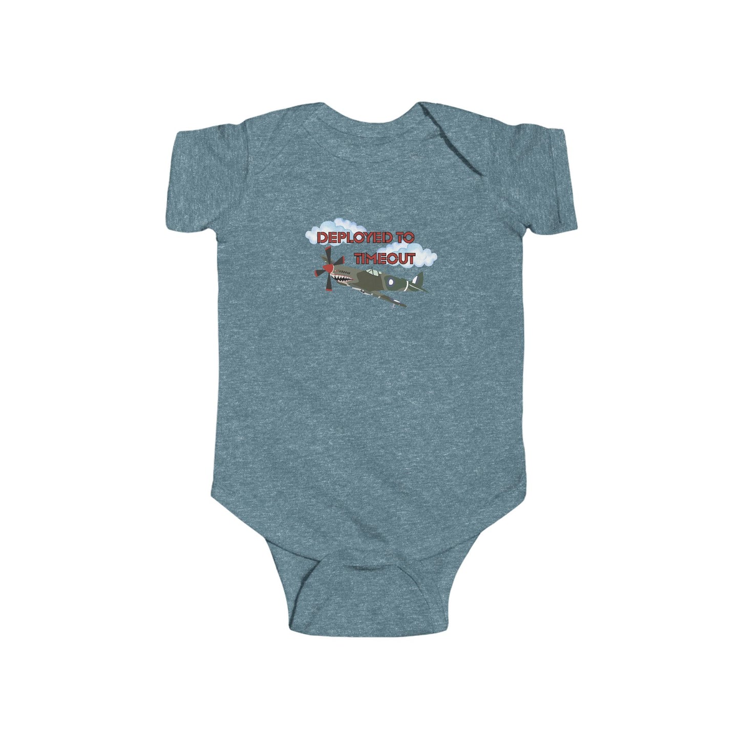 'Deployed to Timeout' - baby bodysuit | Gifts for New Parents, Infant Clothing