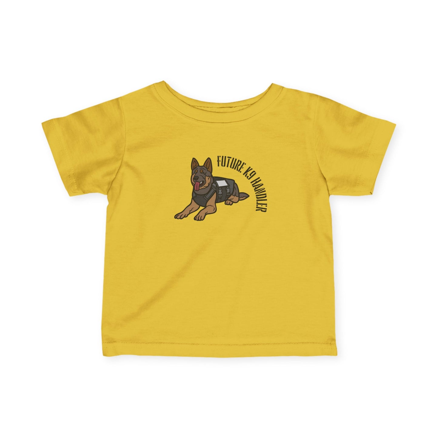 Future K9 Handler Infant Tee, Funny Dog Shirt, Baby Dog Lover Gift, Cute Toddler T-Shirt, Pet Enthusiast Apparel