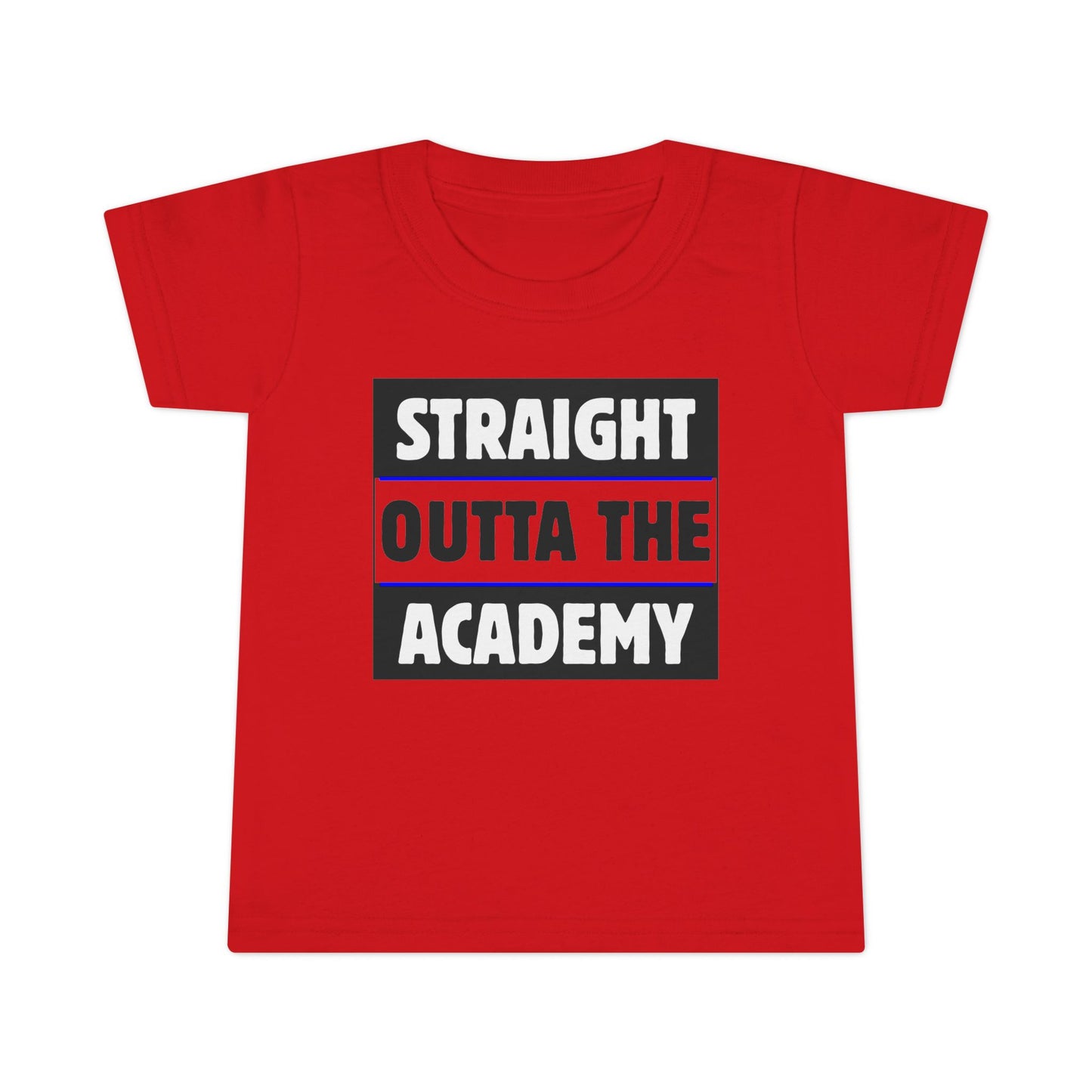 'Straight Outta The Academy' - Funny Toddler Tee