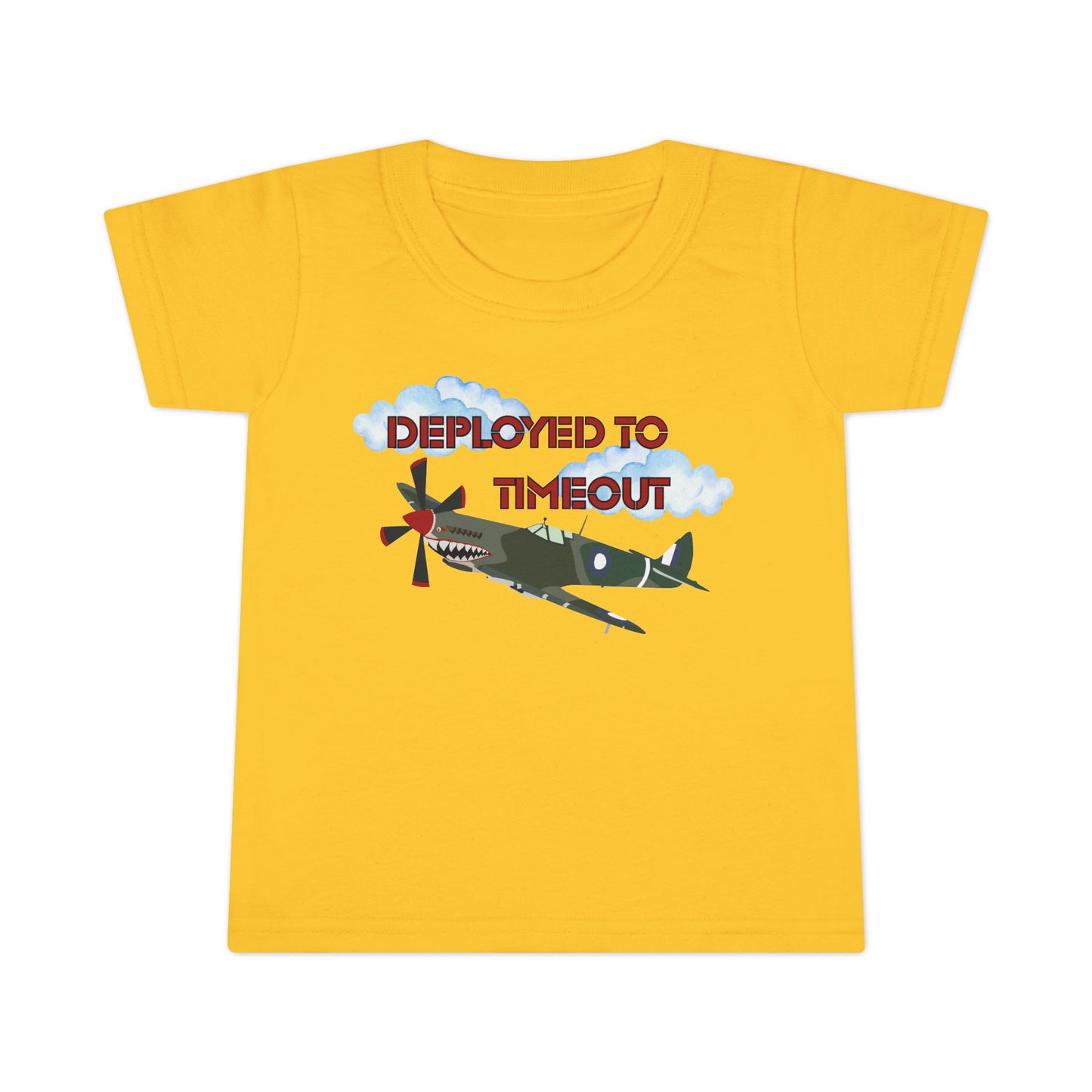 'Deployed to Timeout' - Toddler T-shirt