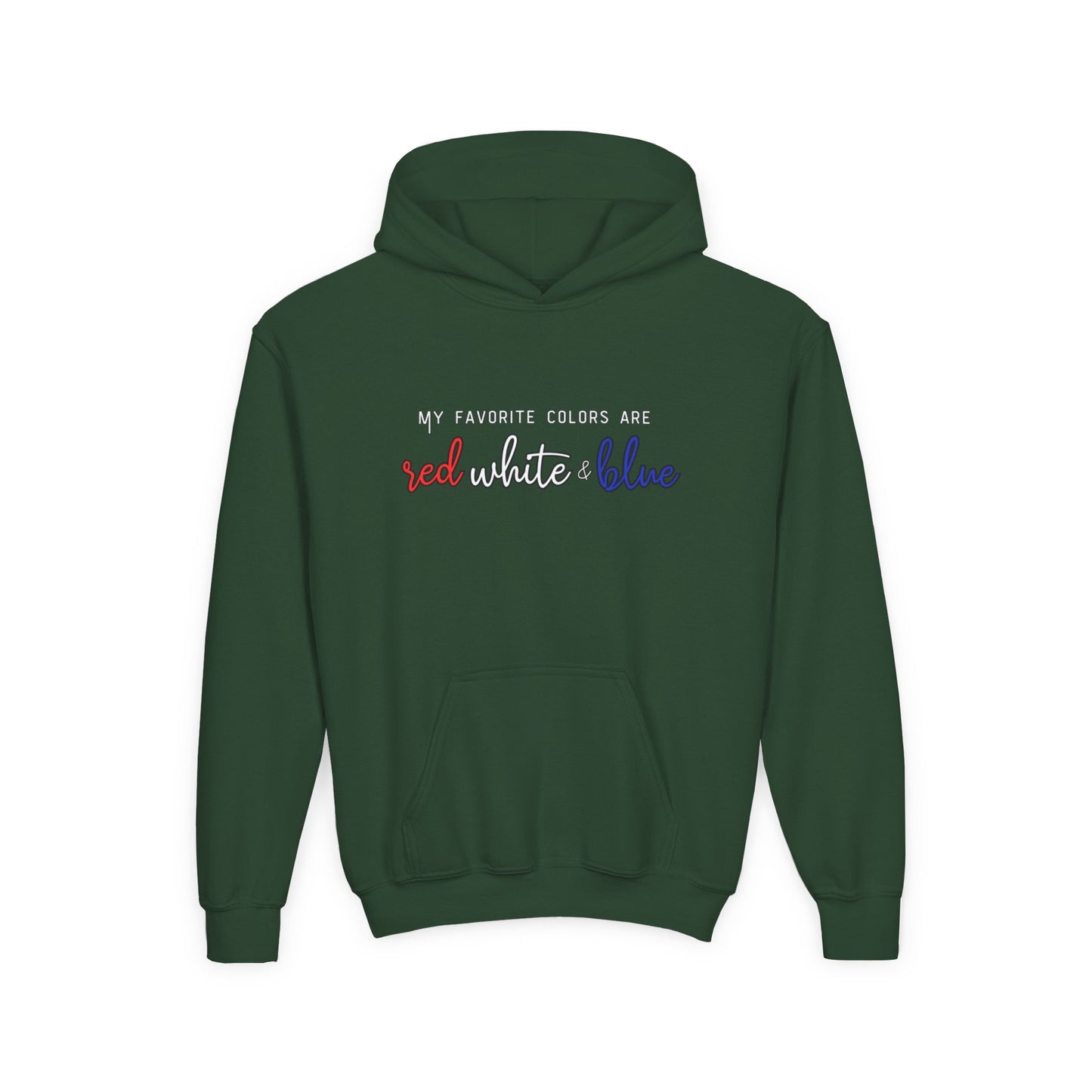 'My Favorite Colors' Youth Hoodie - USA Kids' Apparel