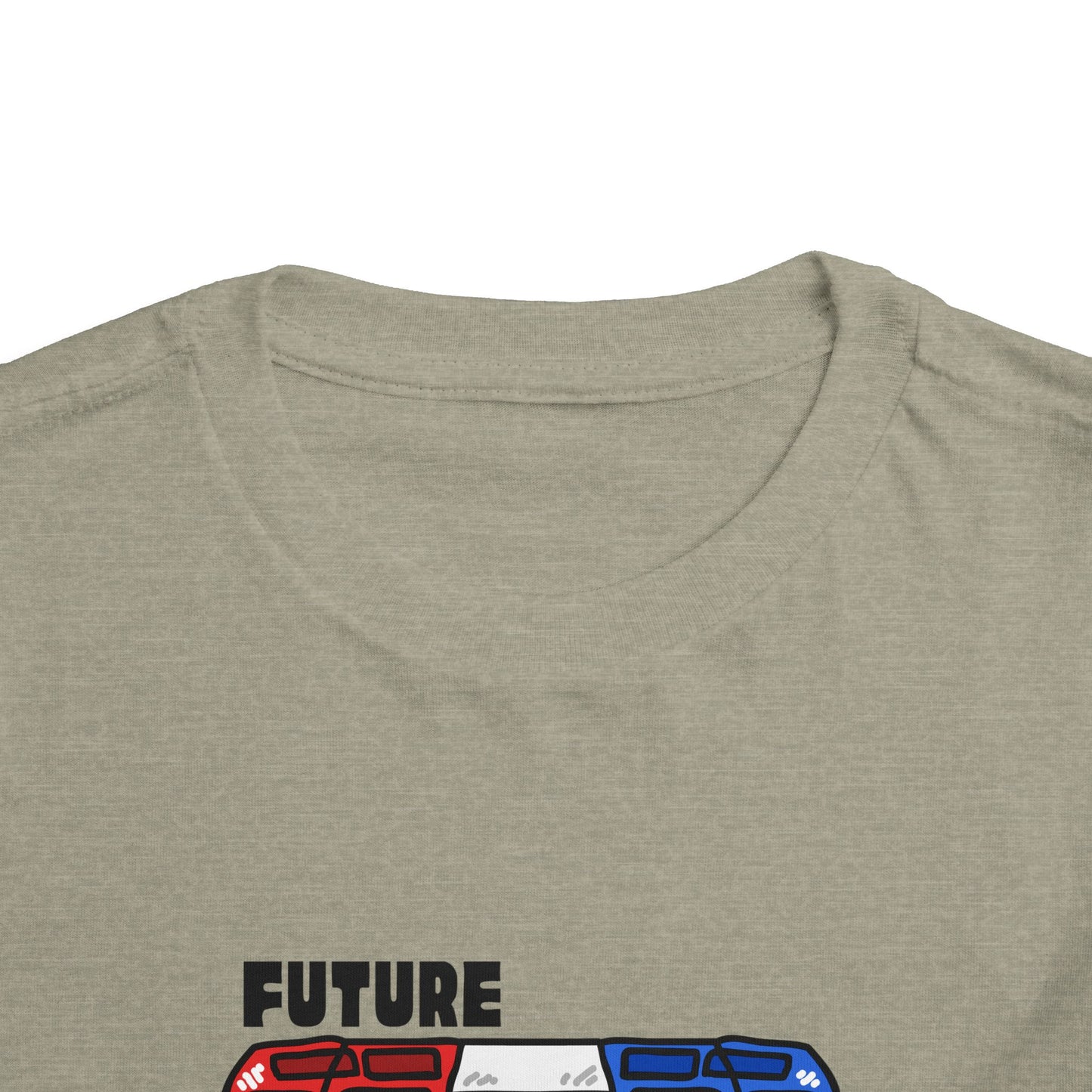 'Future Police Chief' Toddler Tee, Kids Law Enforcement Shirt, Cute Police Officer Outfit, Gift for Aspiring Chief, Toddler Police Tee