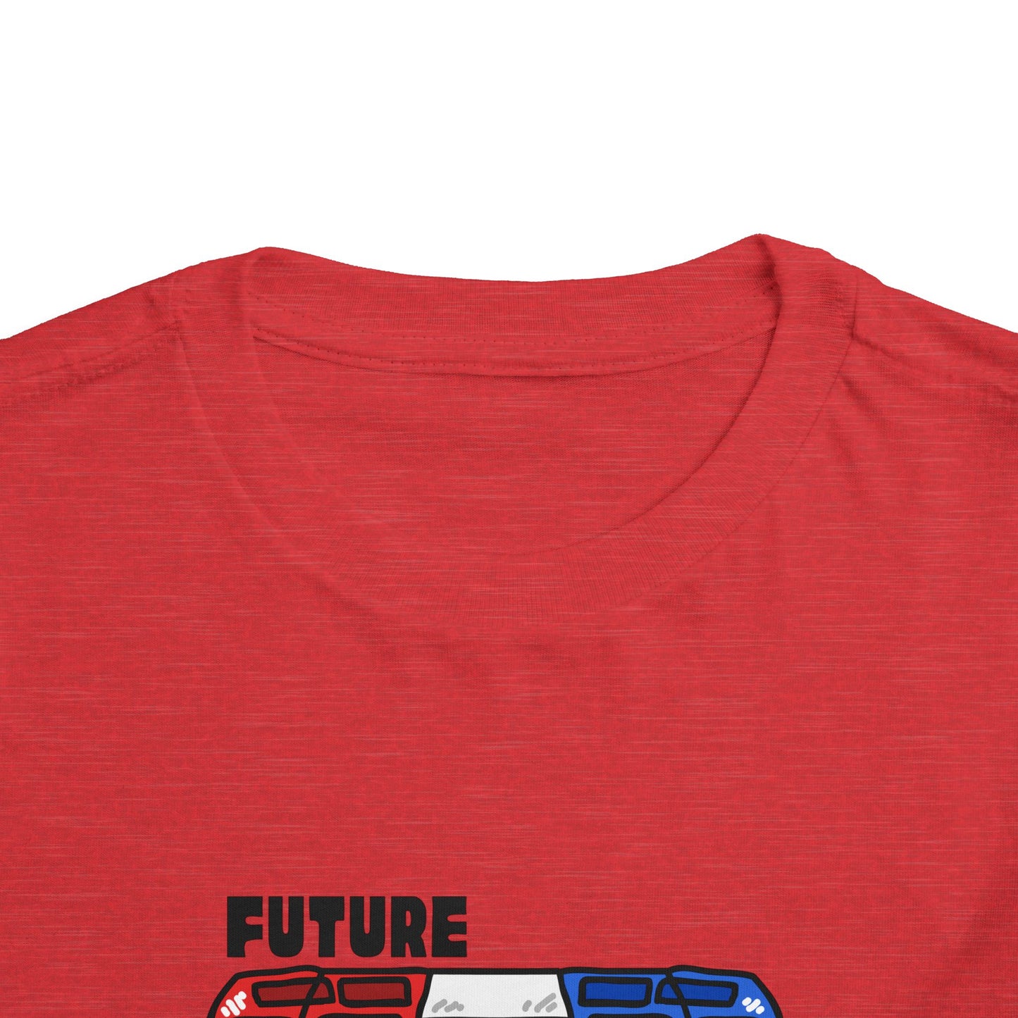 'Future Police Chief' Toddler Tee, Kids Law Enforcement Shirt, Cute Police Officer Outfit, Gift for Aspiring Chief, Toddler Police Tee