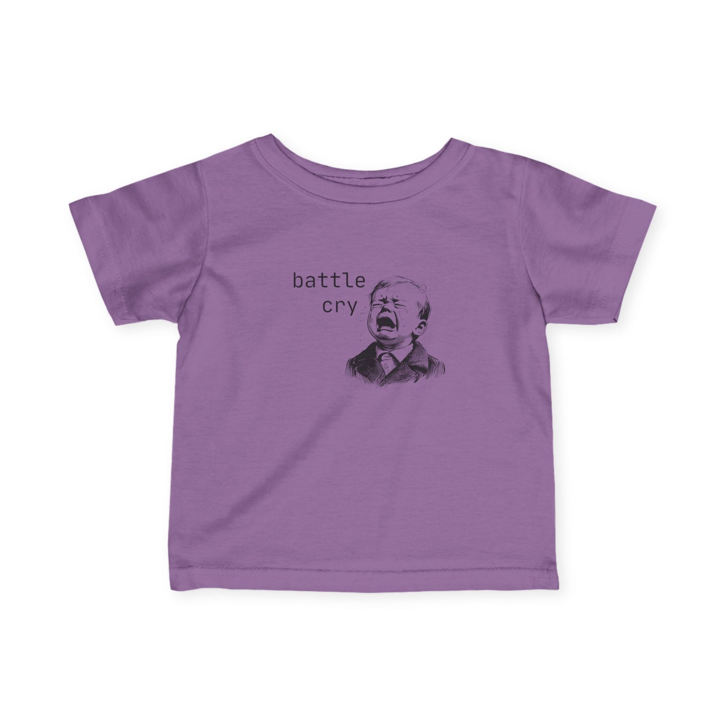 Battle Cry Infant Tee, Cute Baby Shirt, Funny Toddler Top, Unique Gift for Kids, Baby Shower Present, Baby Clothes