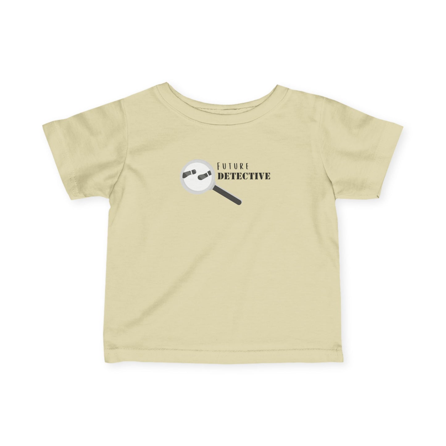 Future Detective Infant Tee, Baby T-Shirt, Cute Kids Clothing, Toddler Birthday Gift, Fun Outfit for Little Explorers