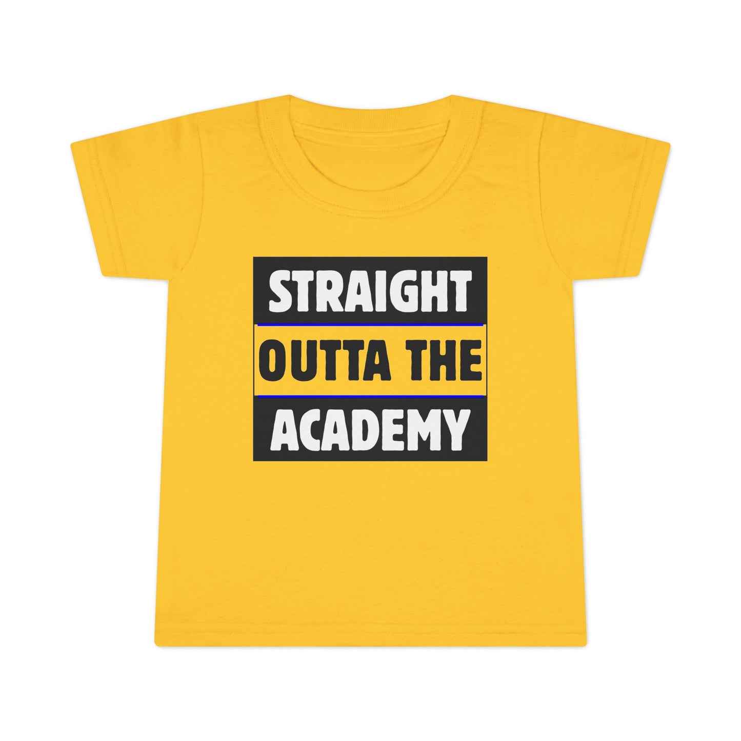 'Straight Outta The Academy' - Funny Toddler Tee