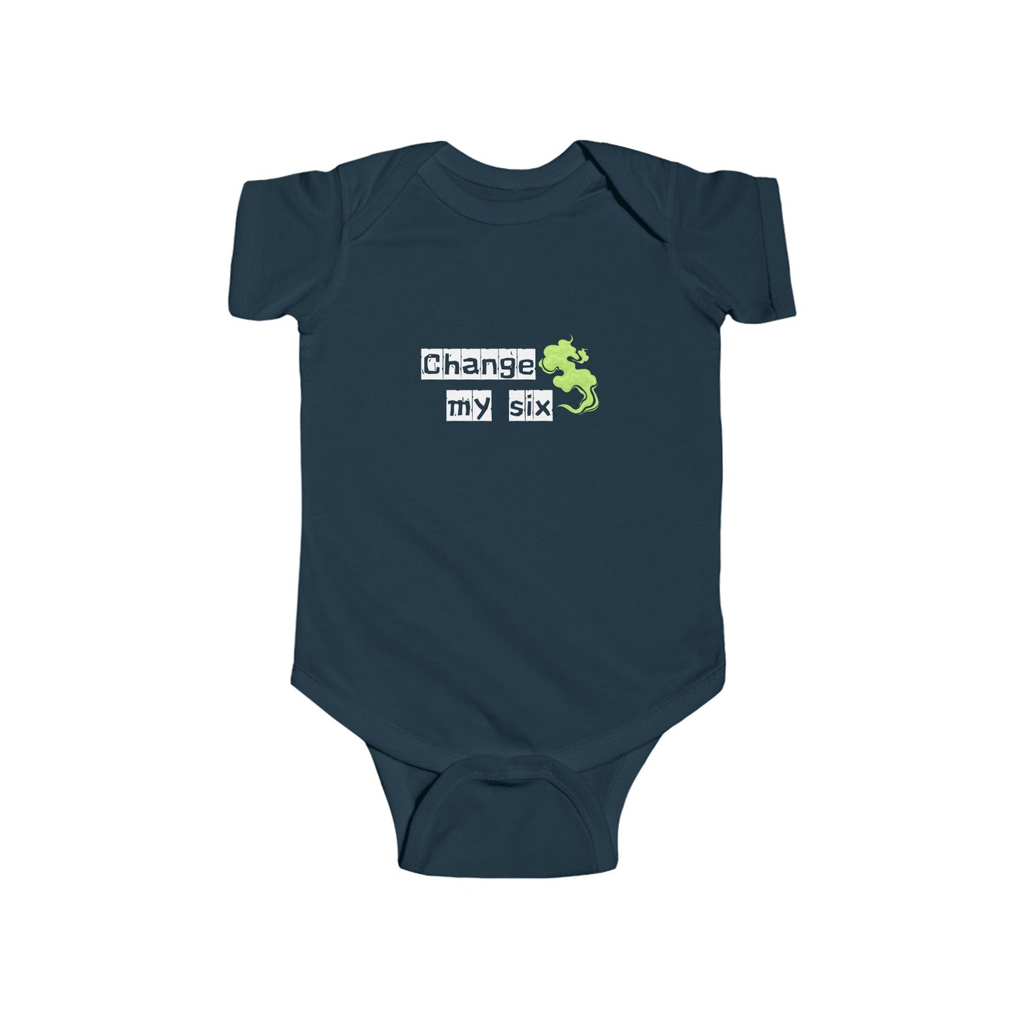 'Change my Six' Funny Infant Bodysuit, Baby Shower Gift, Cute Baby Clothes, Toddler Outfit, Change My Six Onesie