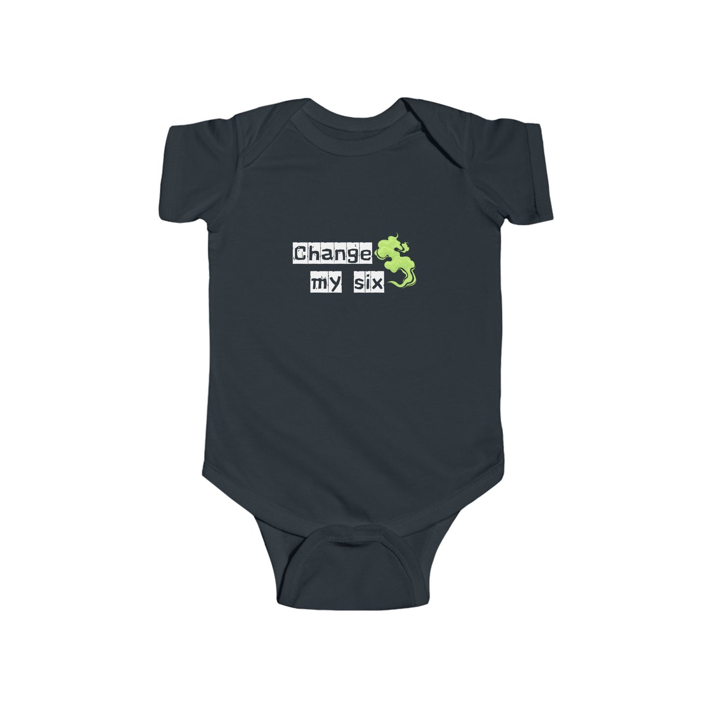 'Change my Six' Funny Infant Bodysuit, Baby Shower Gift, Cute Baby Clothes, Toddler Outfit, Change My Six Onesie
