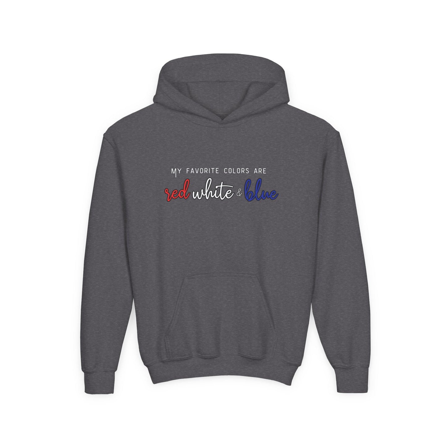 'My Favorite Colors' Youth Hoodie - USA Kids' Apparel