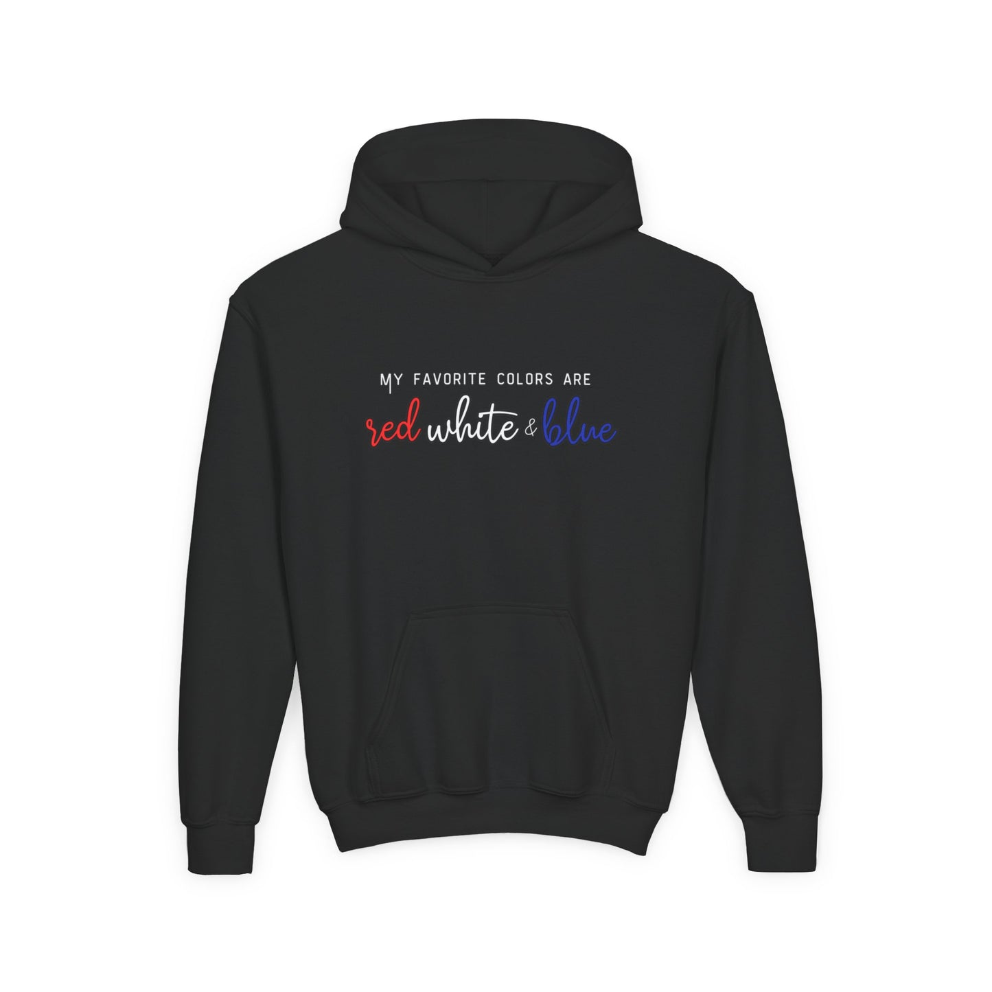 'My Favorite Colors' Youth Hoodie - USA Kids' Apparel