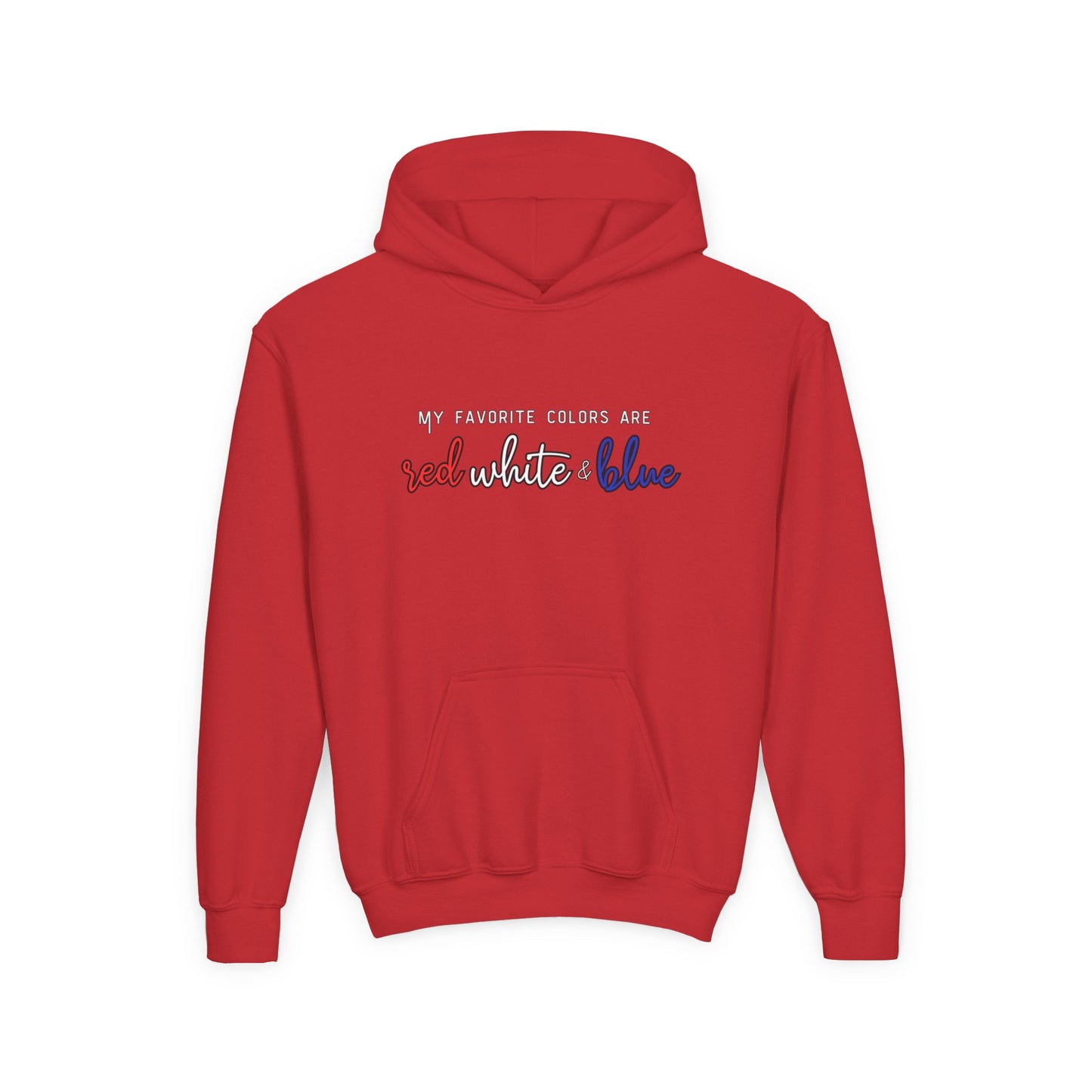 'My Favorite Colors' Youth Hoodie - USA Kids' Apparel
