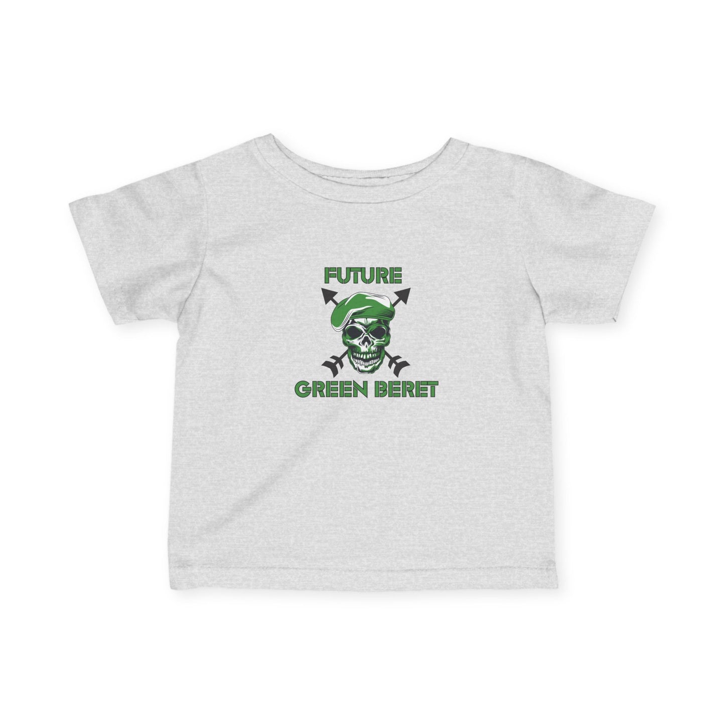 Future Green Beret Infant Tee, Baby Military Shirt, Toddler Army Tee, Gift for New Parents, Cute Baby Clothes