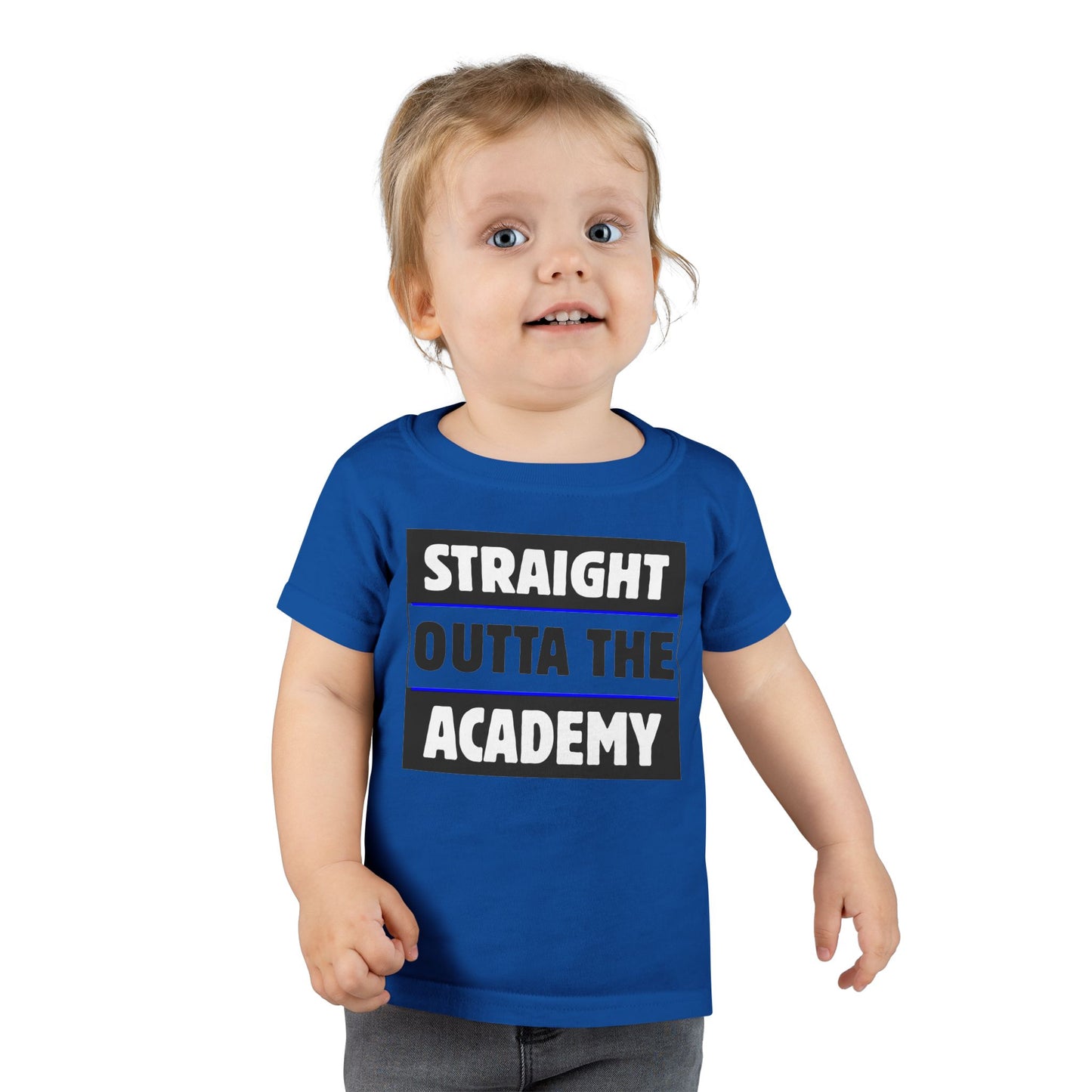 'Straight Outta The Academy' - Funny Toddler Tee