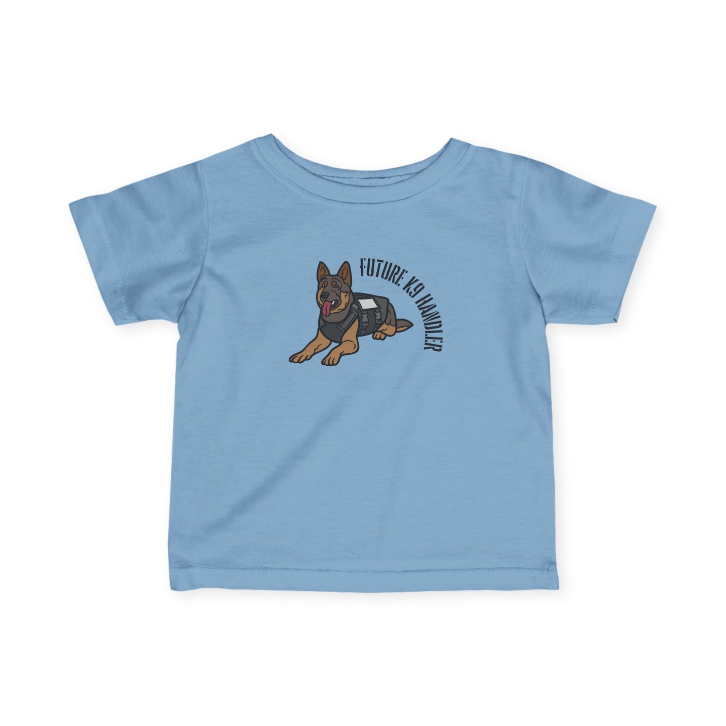 Future K9 Handler Infant Tee, Funny Dog Shirt, Baby Dog Lover Gift, Cute Toddler T-Shirt, Pet Enthusiast Apparel