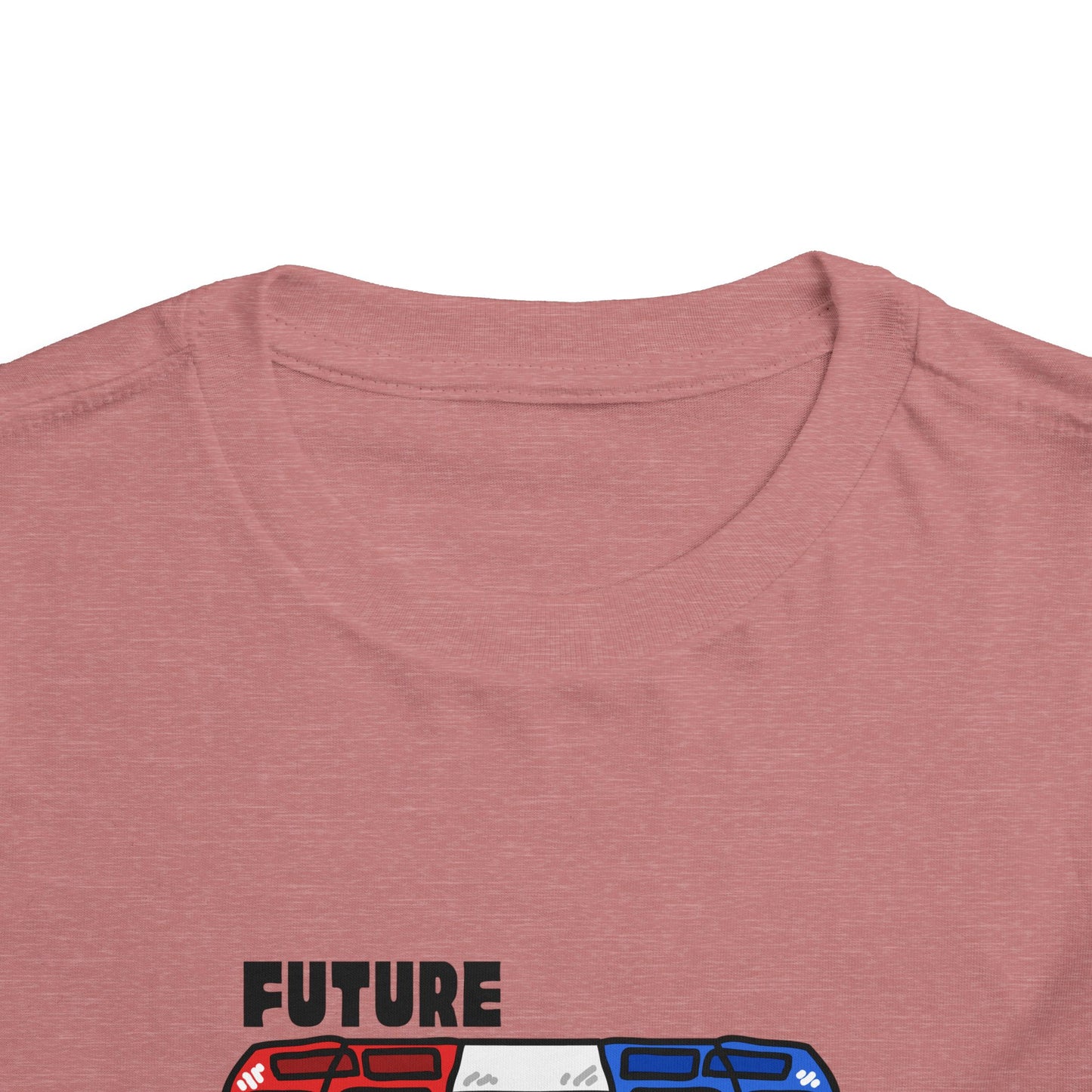 'Future Police Chief' Toddler Tee, Kids Law Enforcement Shirt, Cute Police Officer Outfit, Gift for Aspiring Chief, Toddler Police Tee