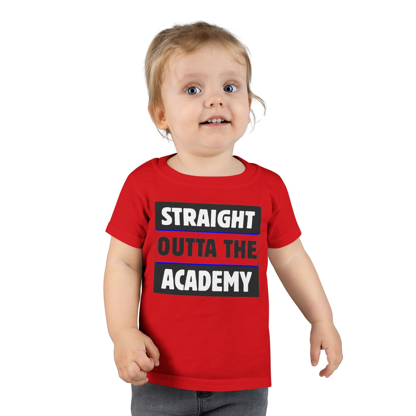 'Straight Outta The Academy' - Funny Toddler Tee
