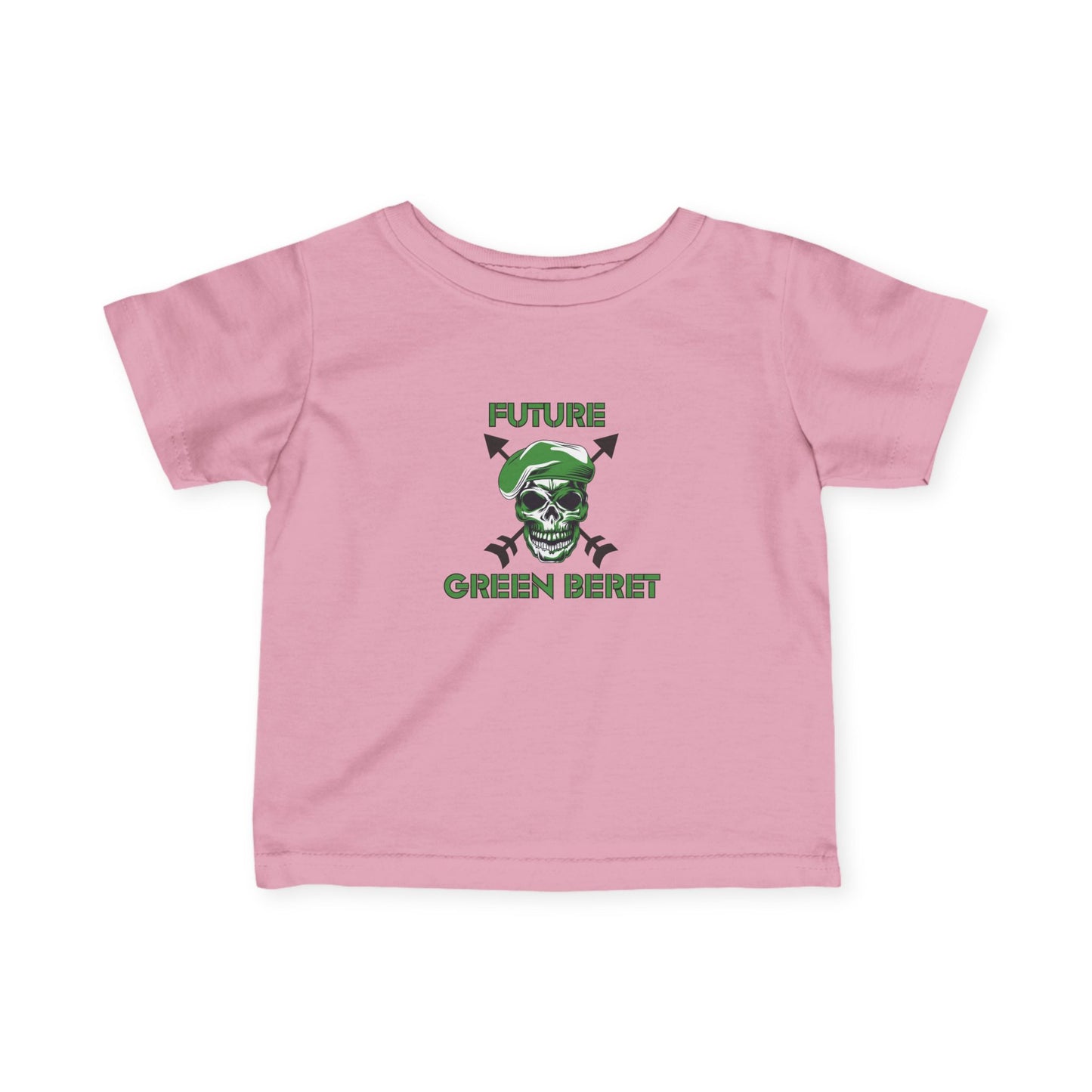 Future Green Beret Infant Tee, Baby Military Shirt, Toddler Army Tee, Gift for New Parents, Cute Baby Clothes