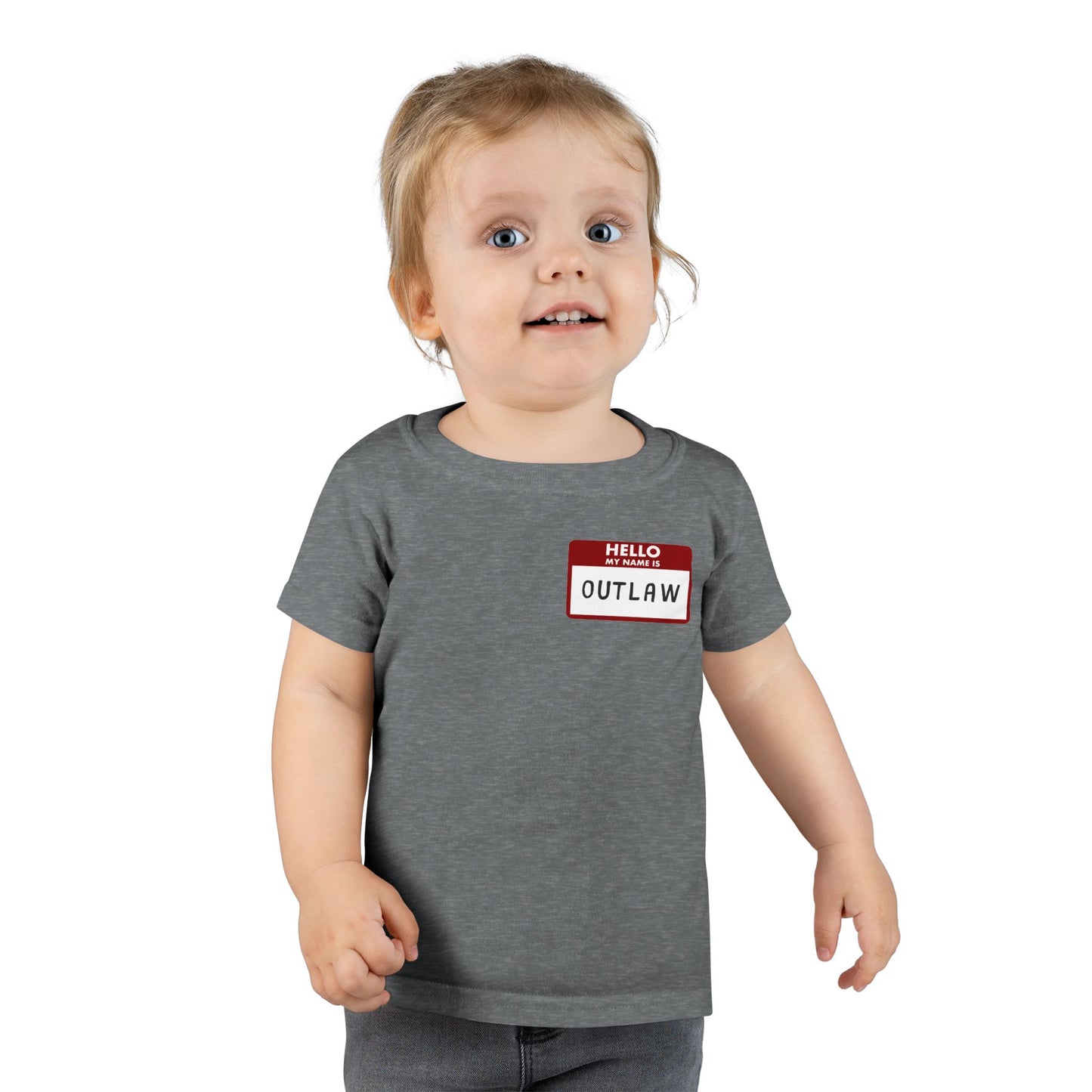 'What Mommy Says is Law' - Outlaw Toddler Tee