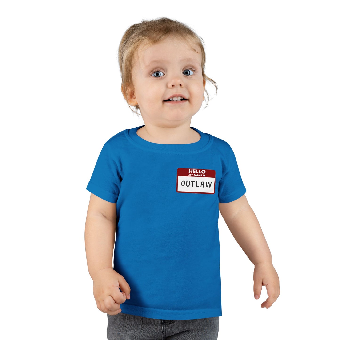 'What Mommy Says is Law' - Outlaw Toddler Tee