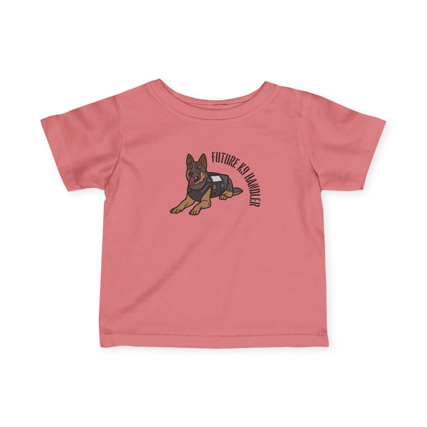 Future K9 Handler Infant Tee, Funny Dog Shirt, Baby Dog Lover Gift, Cute Toddler T-Shirt, Pet Enthusiast Apparel