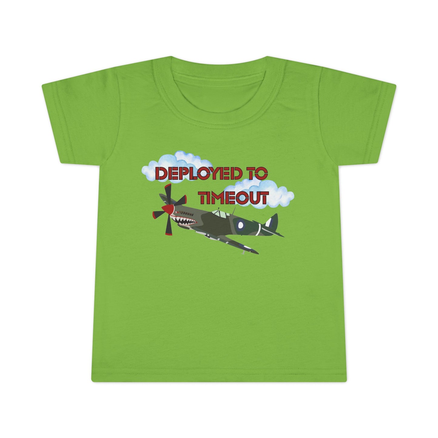 'Deployed to Timeout' - Toddler T-shirt