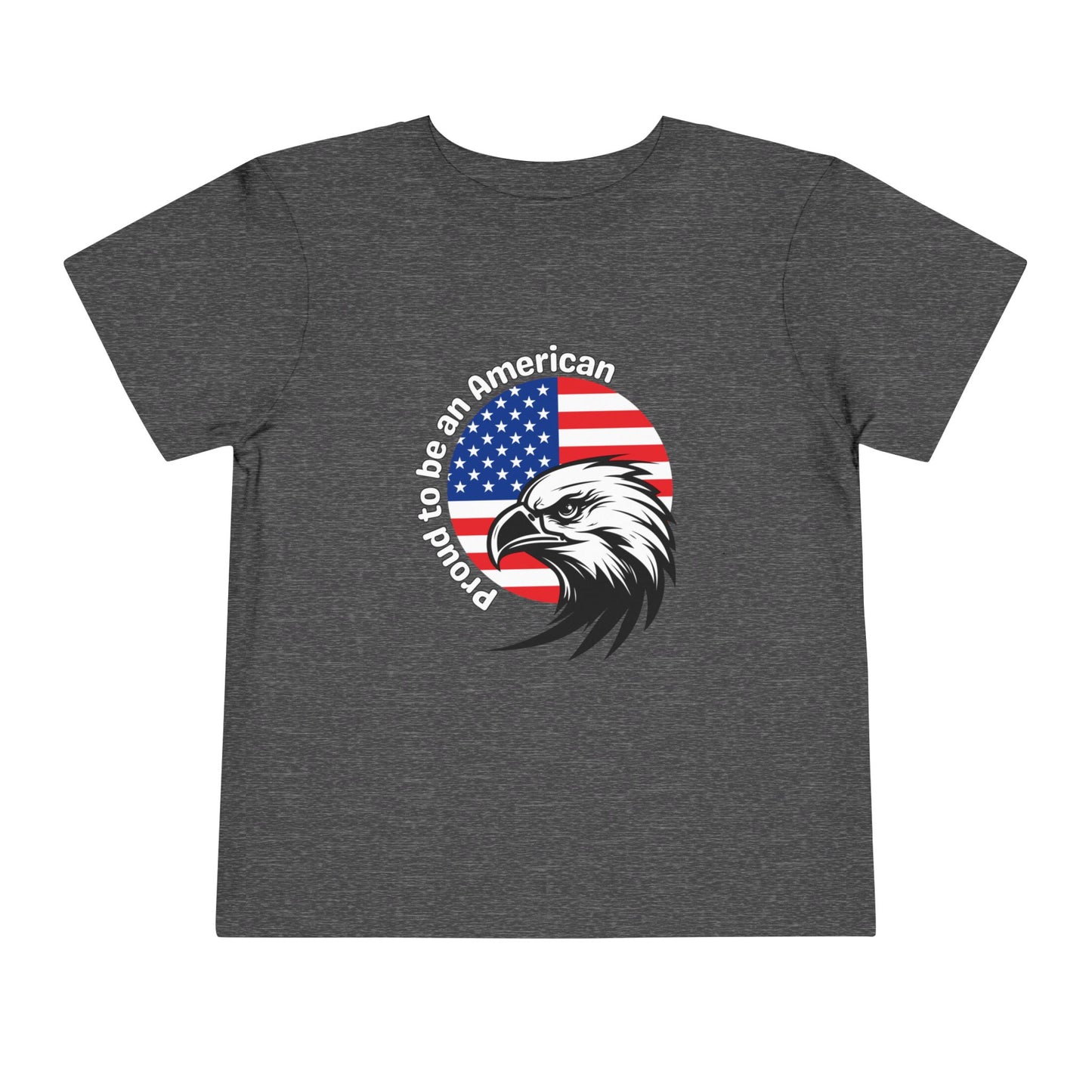 'Proud to be an American' Toddler Tee with Eagle Design