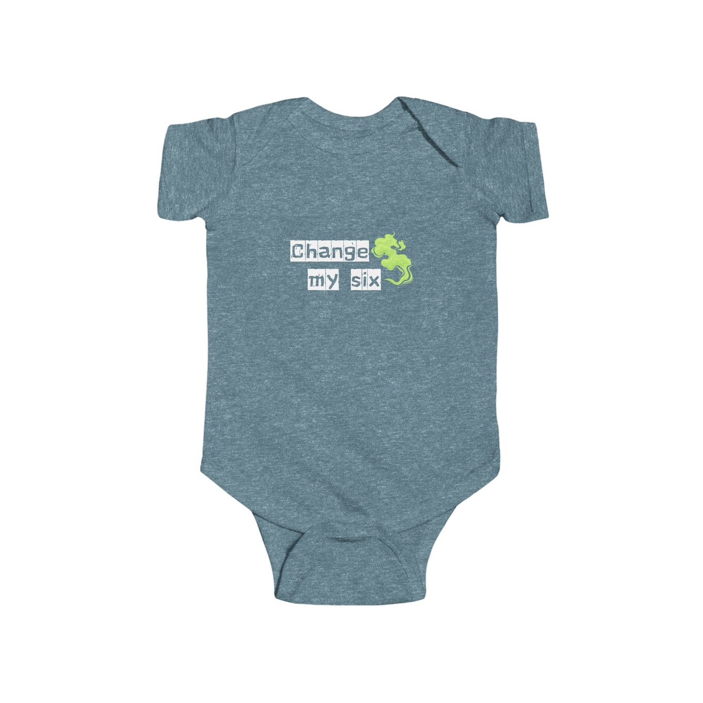 'Change my Six' Funny Infant Bodysuit, Baby Shower Gift, Cute Baby Clothes, Toddler Outfit, Change My Six Onesie