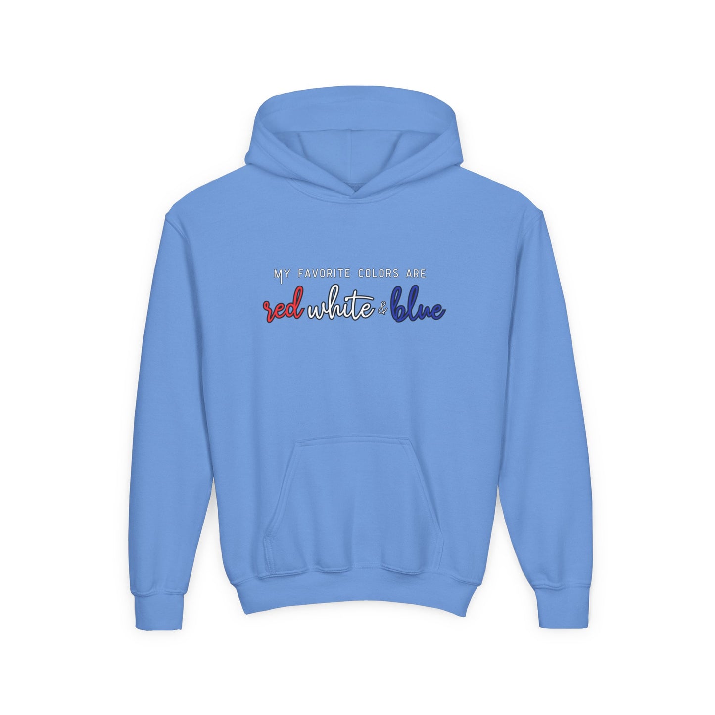 'My Favorite Colors' Youth Hoodie - USA Kids' Apparel