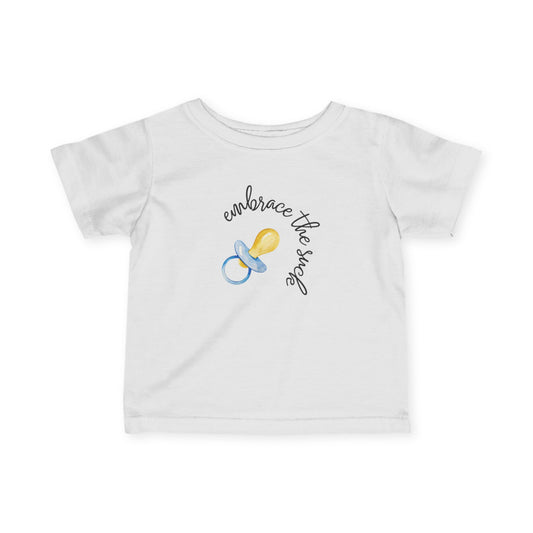 'Embrace the Suck' Infant Jersey Tee, Cute Baby Shirt, Baby Shower Gift, Kids Apparel, Toddler T-Shirt, New Parent Gift