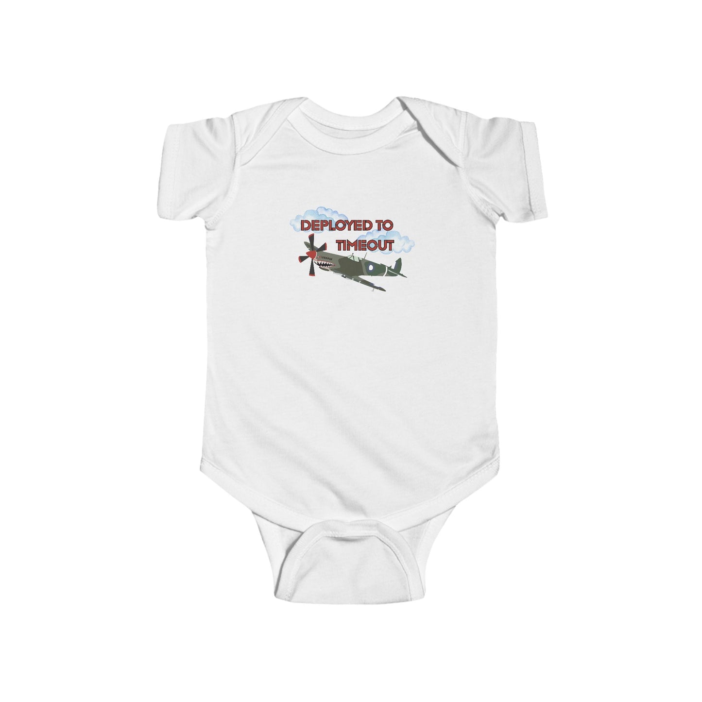 'Deployed to Timeout' - baby bodysuit | Gifts for New Parents, Infant Clothing