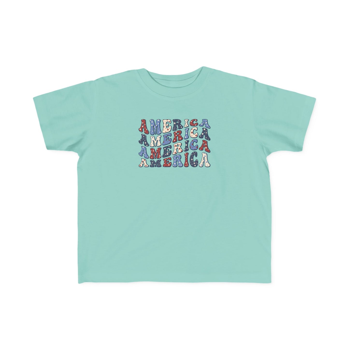 'America' Toddler Tee, Independence Day Shirt, Kids USA T-Shirt, Patriotic Baby Clothes, 4th of July Outfit, Toddler Gift