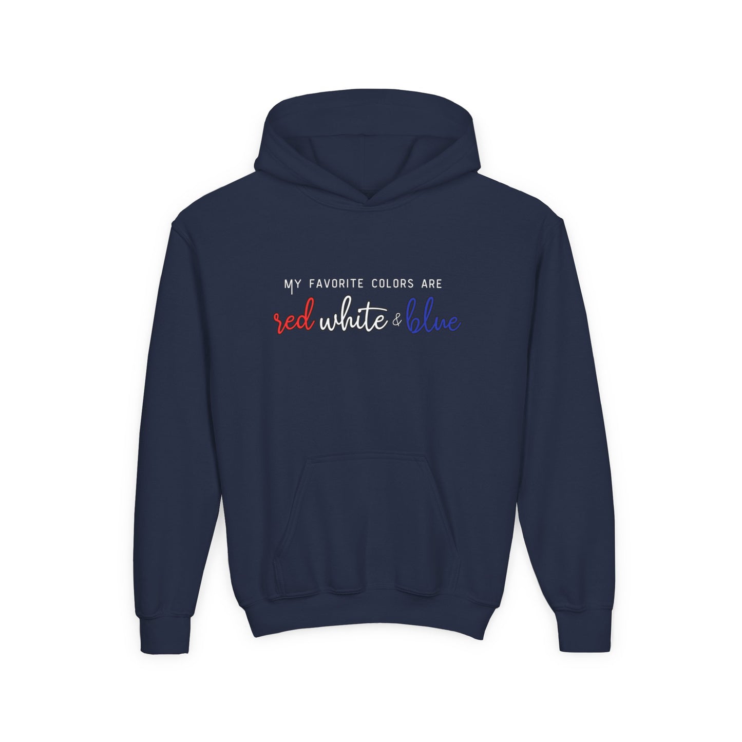 'My Favorite Colors' Youth Hoodie - USA Kids' Apparel