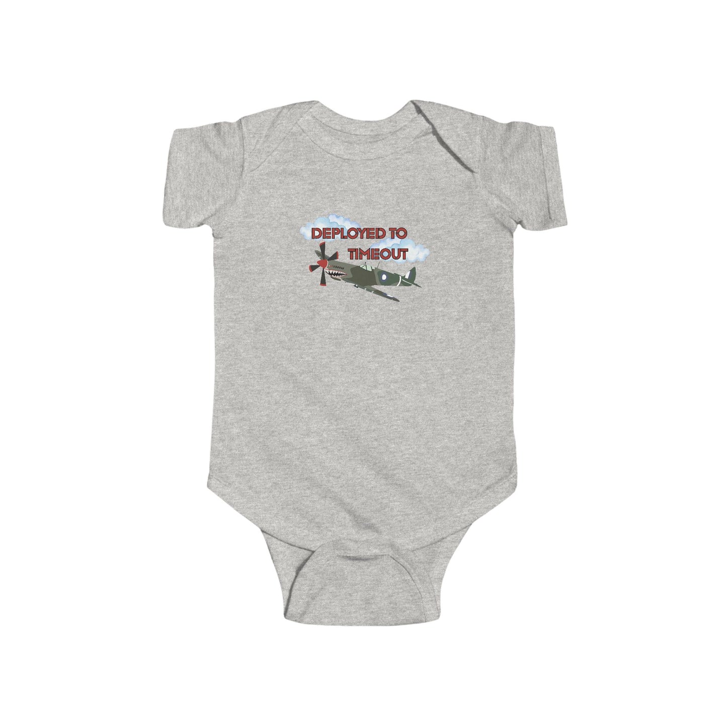 'Deployed to Timeout' - baby bodysuit | Gifts for New Parents, Infant Clothing