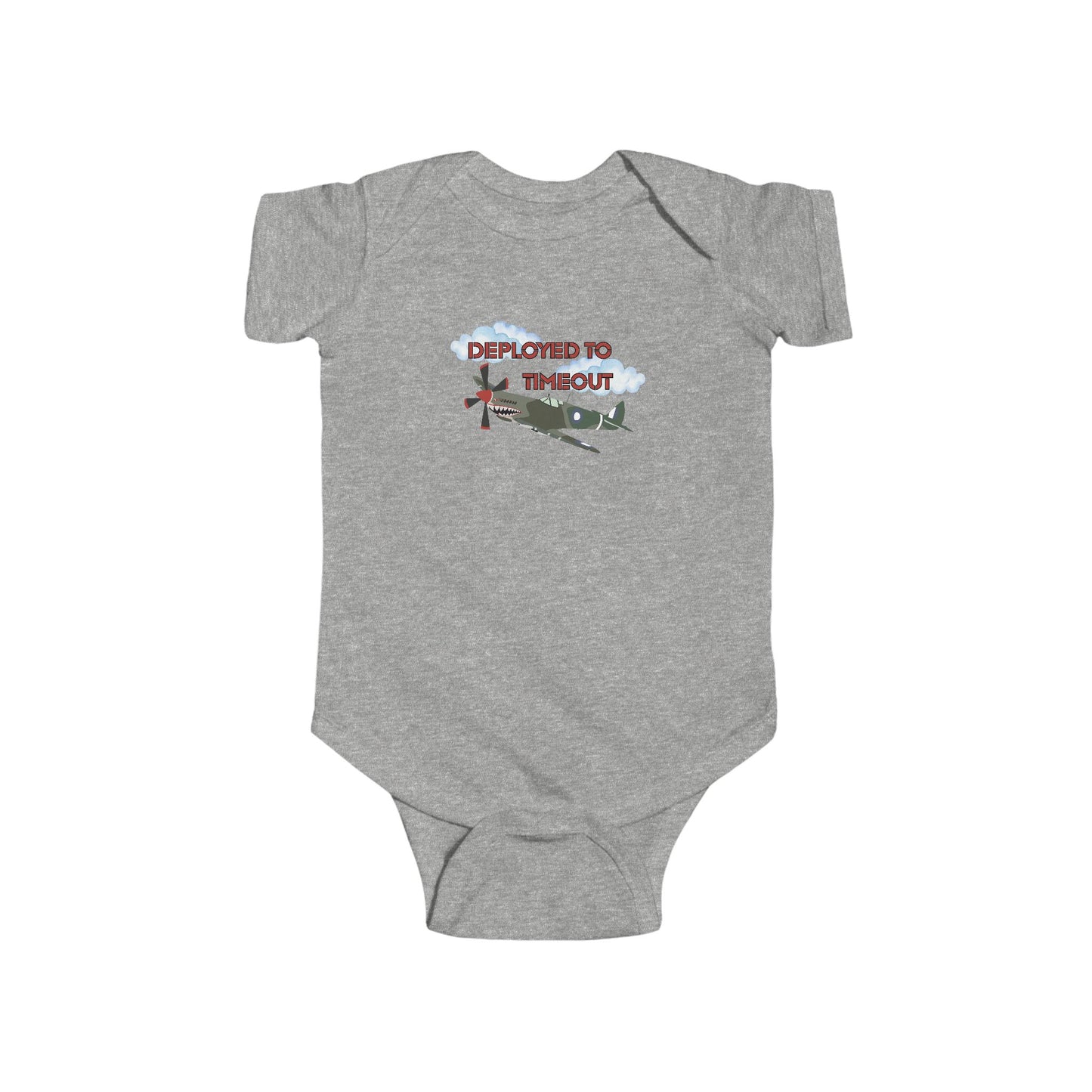 'Deployed to Timeout' - baby bodysuit | Gifts for New Parents, Infant Clothing