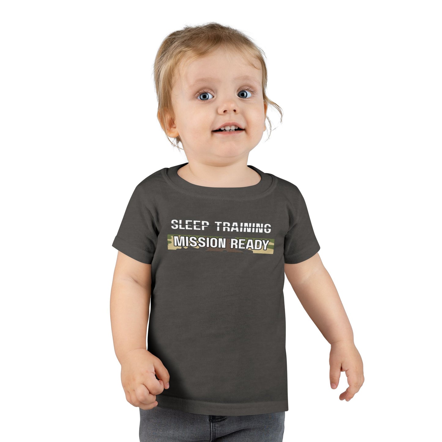 'Mission Ready' Toddler T-Shirt | Fun Sleep Training Tee