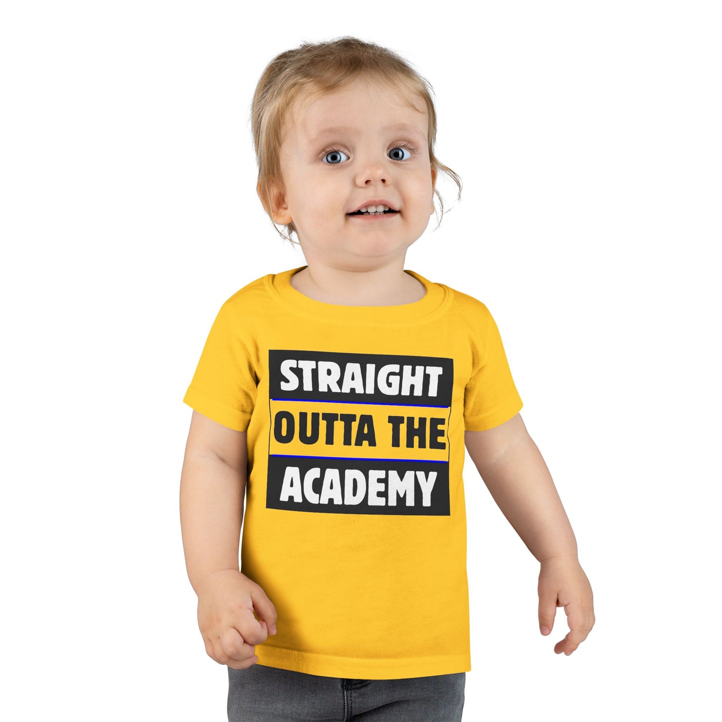 'Straight Outta The Academy' - Funny Toddler Tee