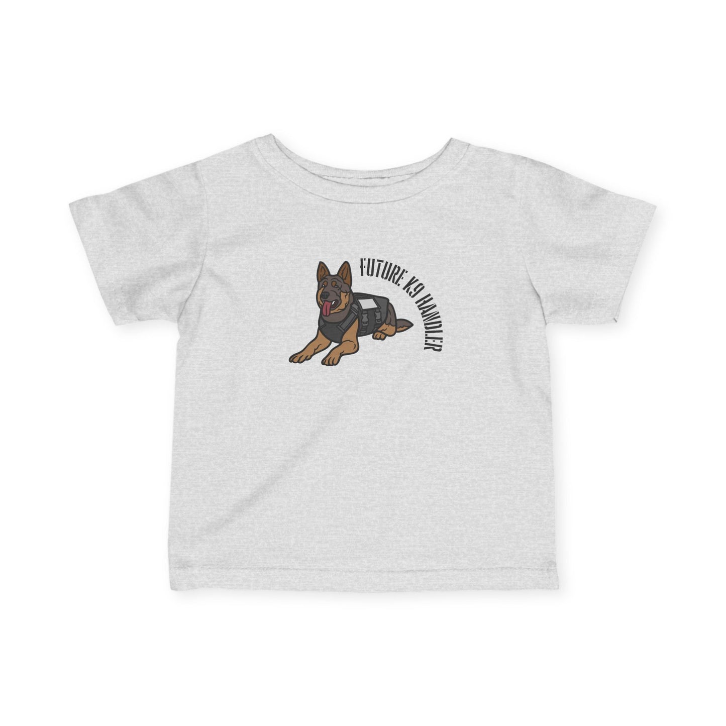 Future K9 Handler Infant Tee, Funny Dog Shirt, Baby Dog Lover Gift, Cute Toddler T-Shirt, Pet Enthusiast Apparel