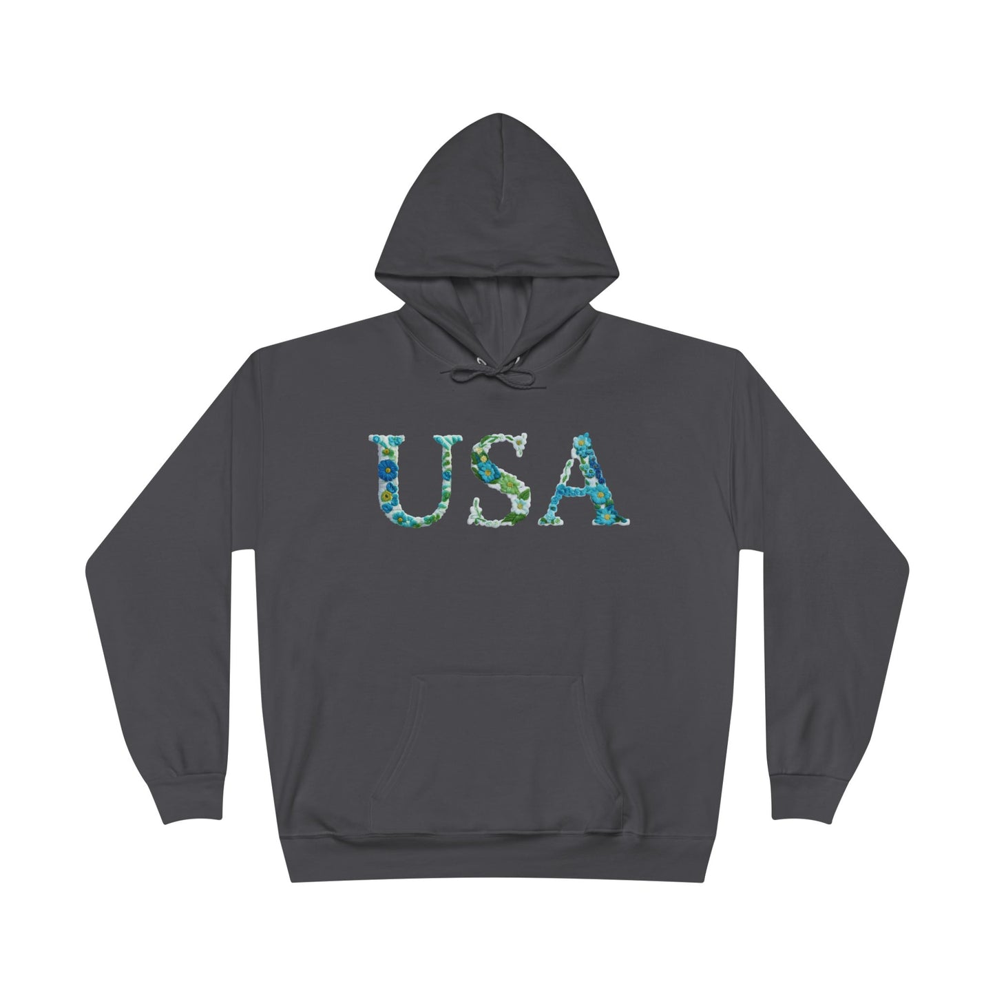 "USA" Eco-Friendly Pullover Hoodie