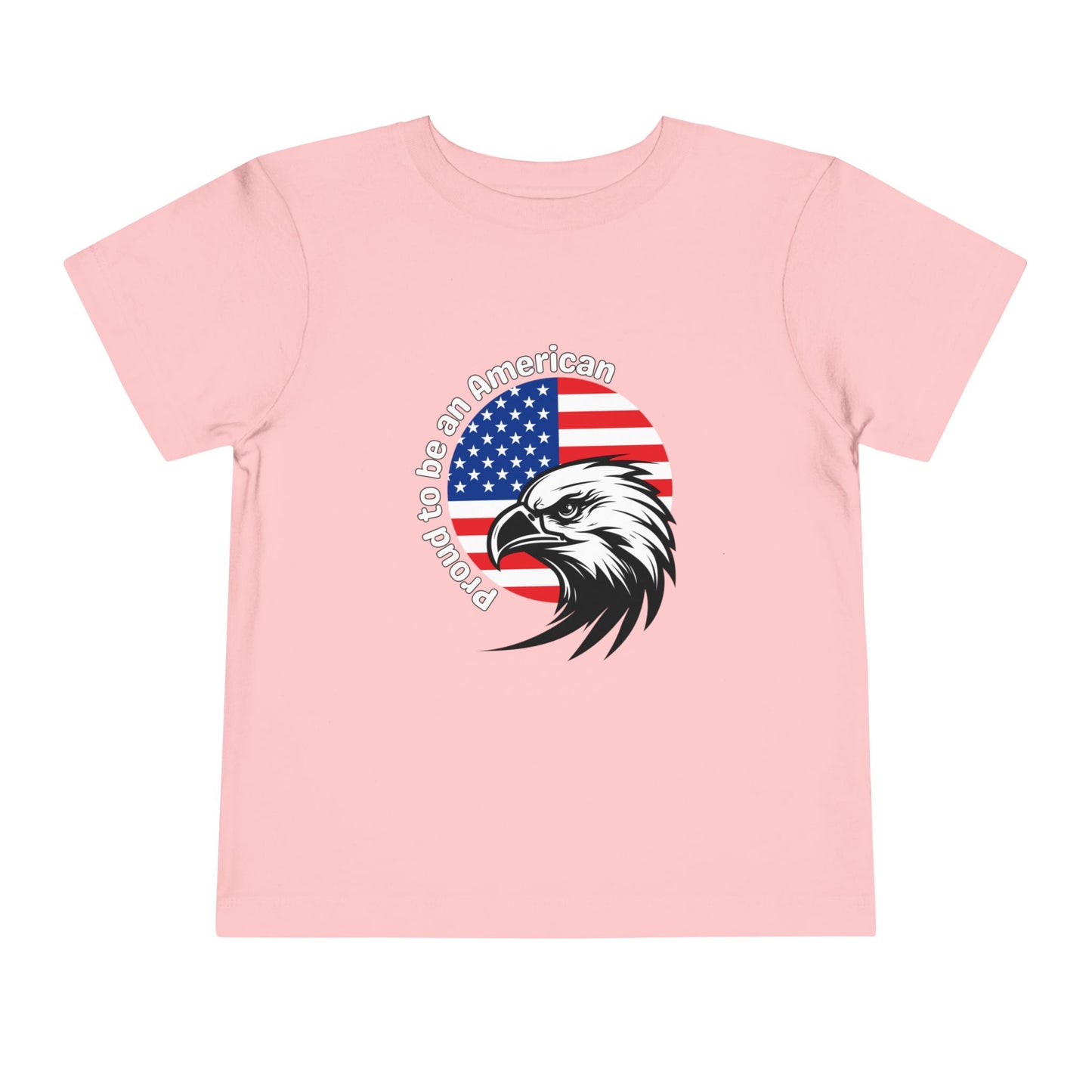 'Proud to be an American' Toddler Tee with Eagle Design