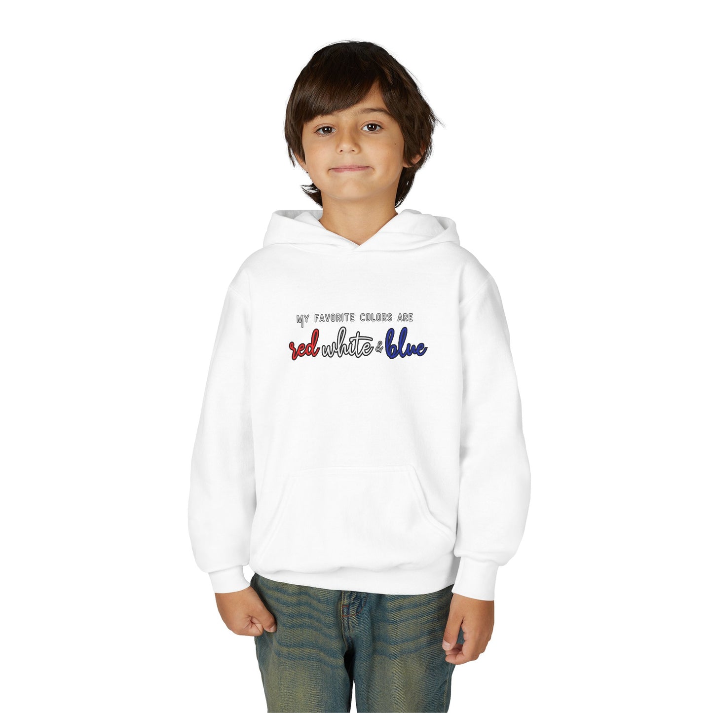 'My Favorite Colors' Youth Hoodie - USA Kids' Apparel