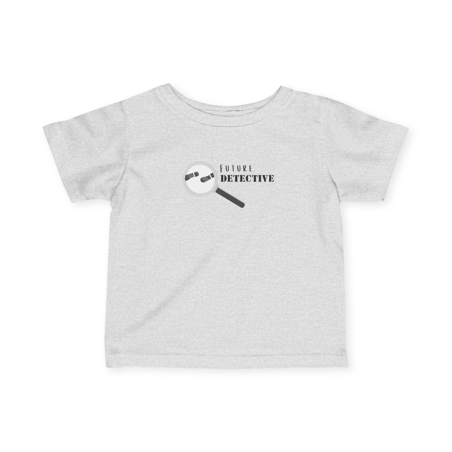 Future Detective Infant Tee, Baby T-Shirt, Cute Kids Clothing, Toddler Birthday Gift, Fun Outfit for Little Explorers