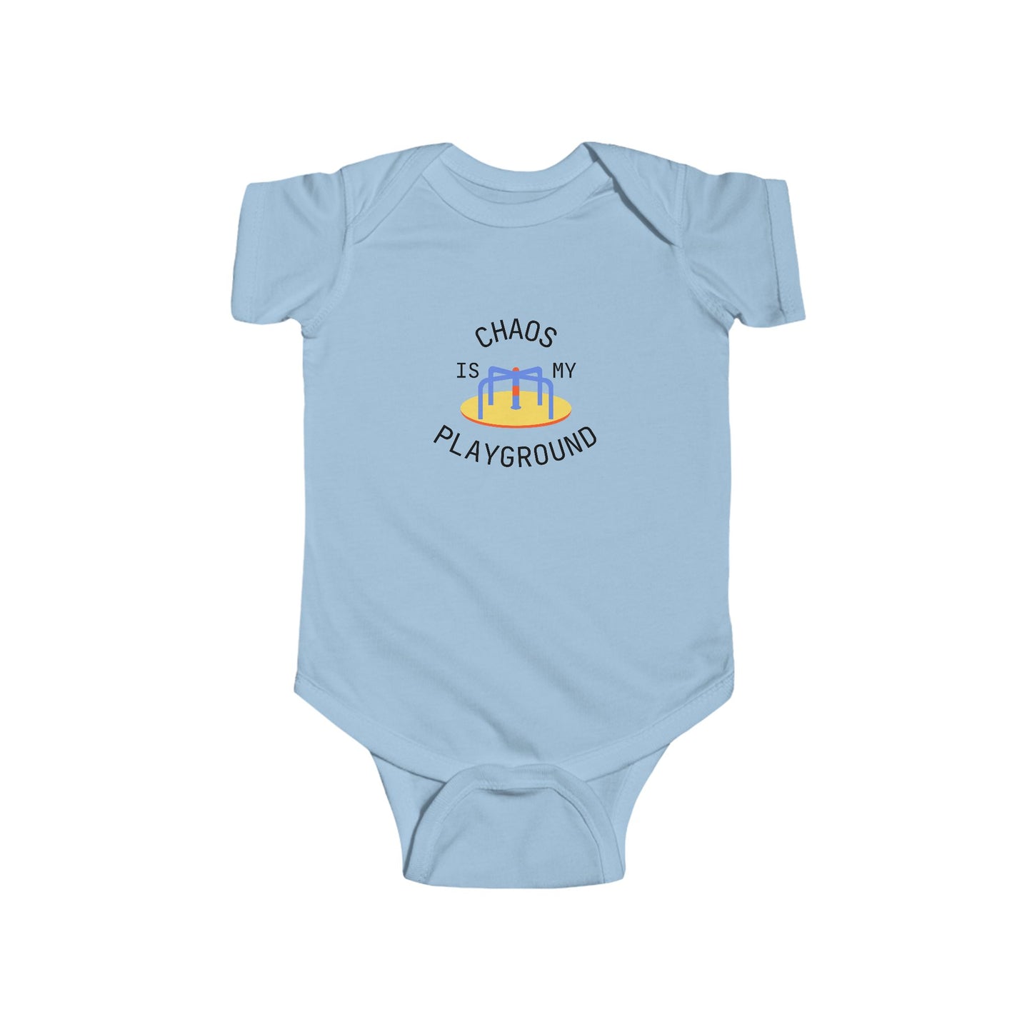 'Chaos is My Playground' Infant Bodysuit - Cute Baby Gift, Baby Shower, Toddler Outfit, Everyday Wear