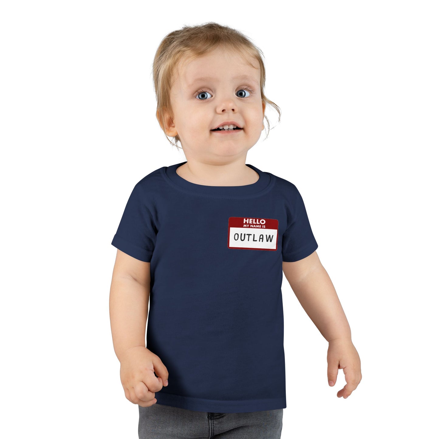 'What Mommy Says is Law' - Outlaw Toddler Tee