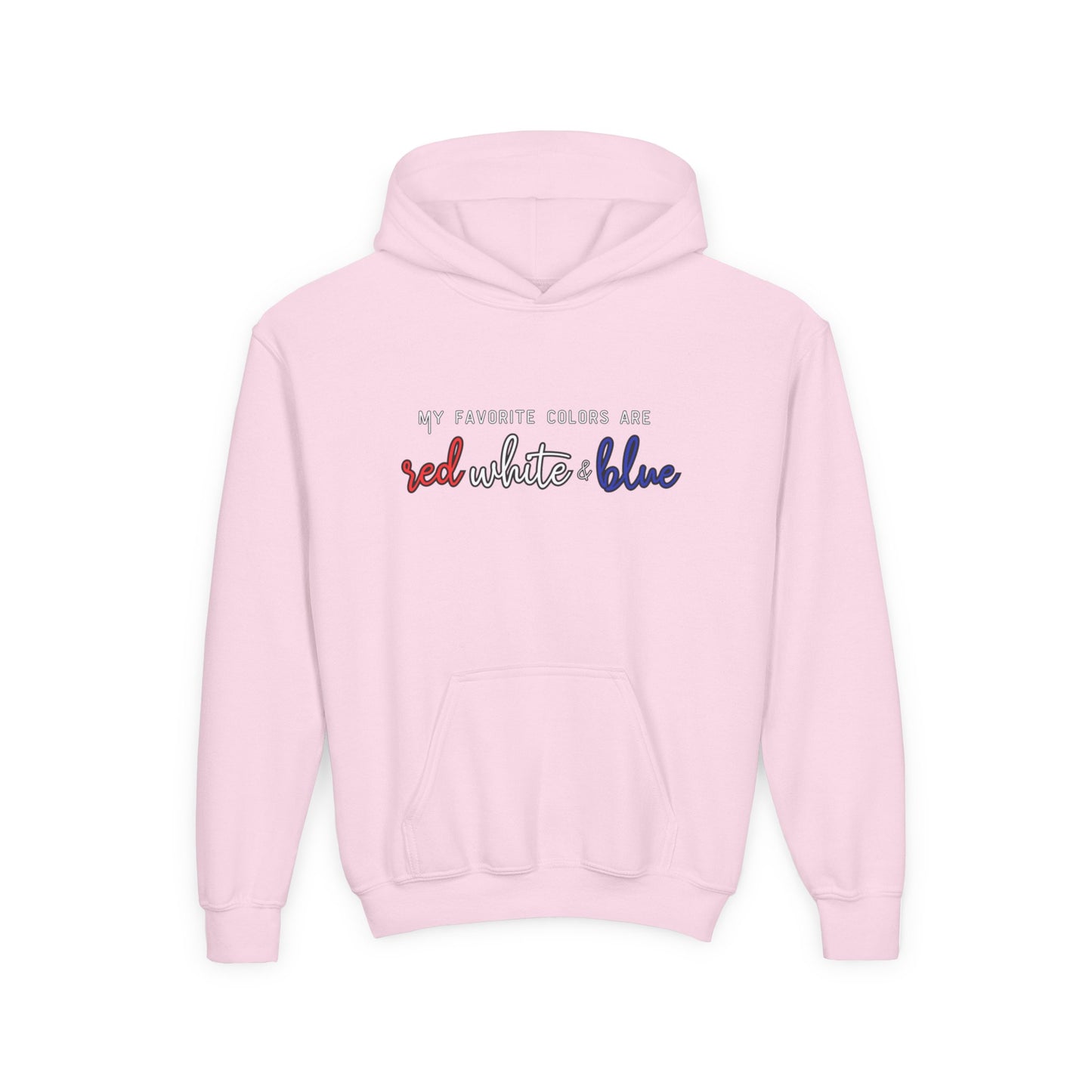 'My Favorite Colors' Youth Hoodie - USA Kids' Apparel