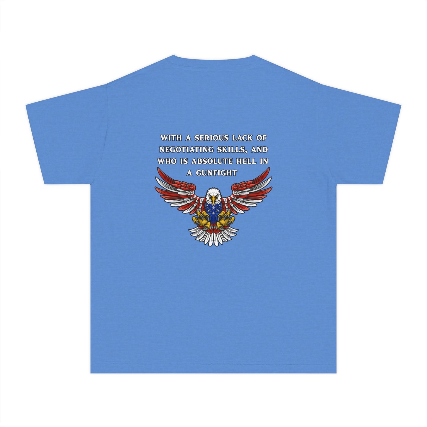 Protected by a U.S. Soldier Youth Midweight Tee - Perfect for Military Families, Patriotic Events, Gifts, and Everyday Wear, Apparel, [...]