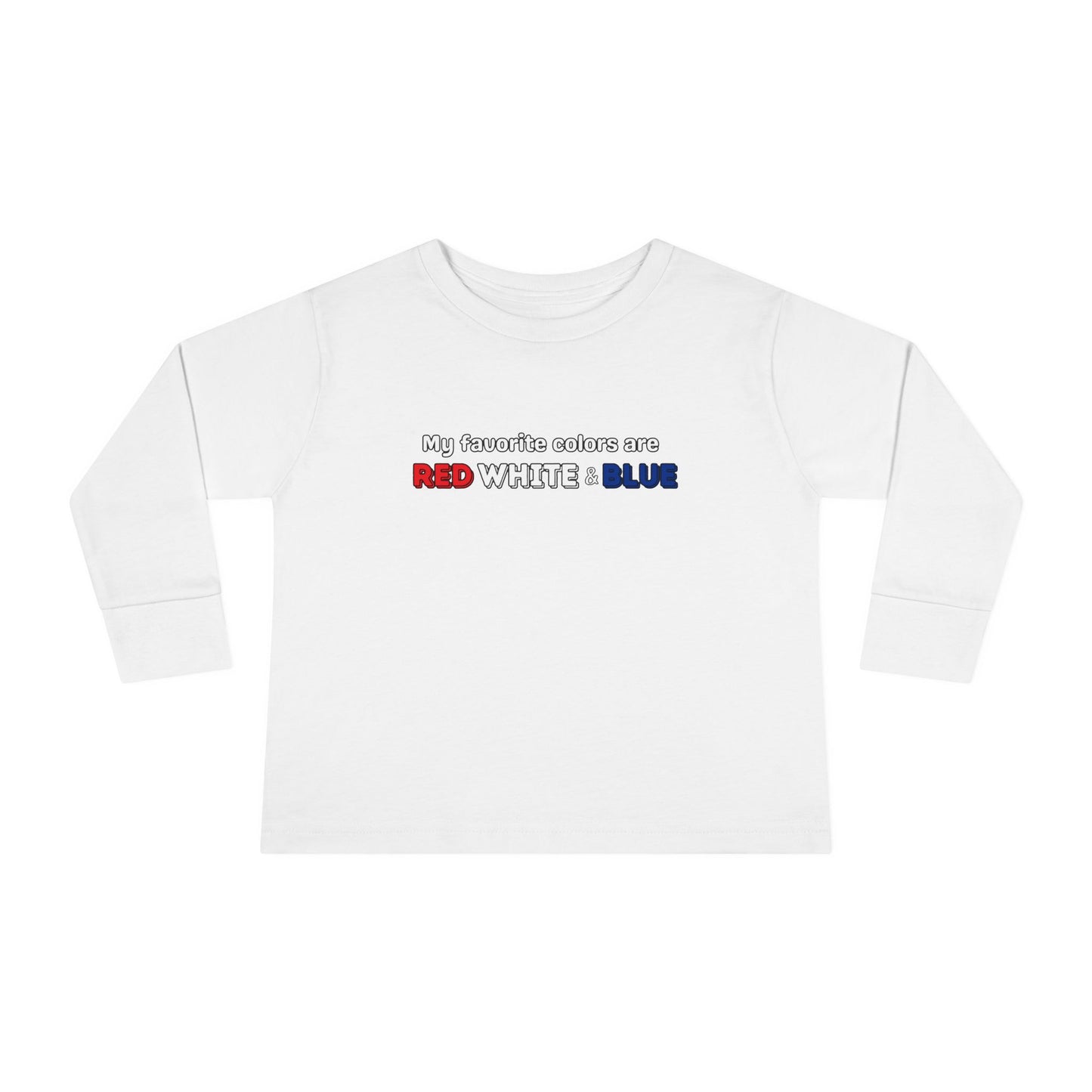 'Proud to be an American' Toddler Long Sleeve Tee - Kids Independence Day Shirt, Patriotic Toddler Clothing, 4th of July Outfit, American [...]