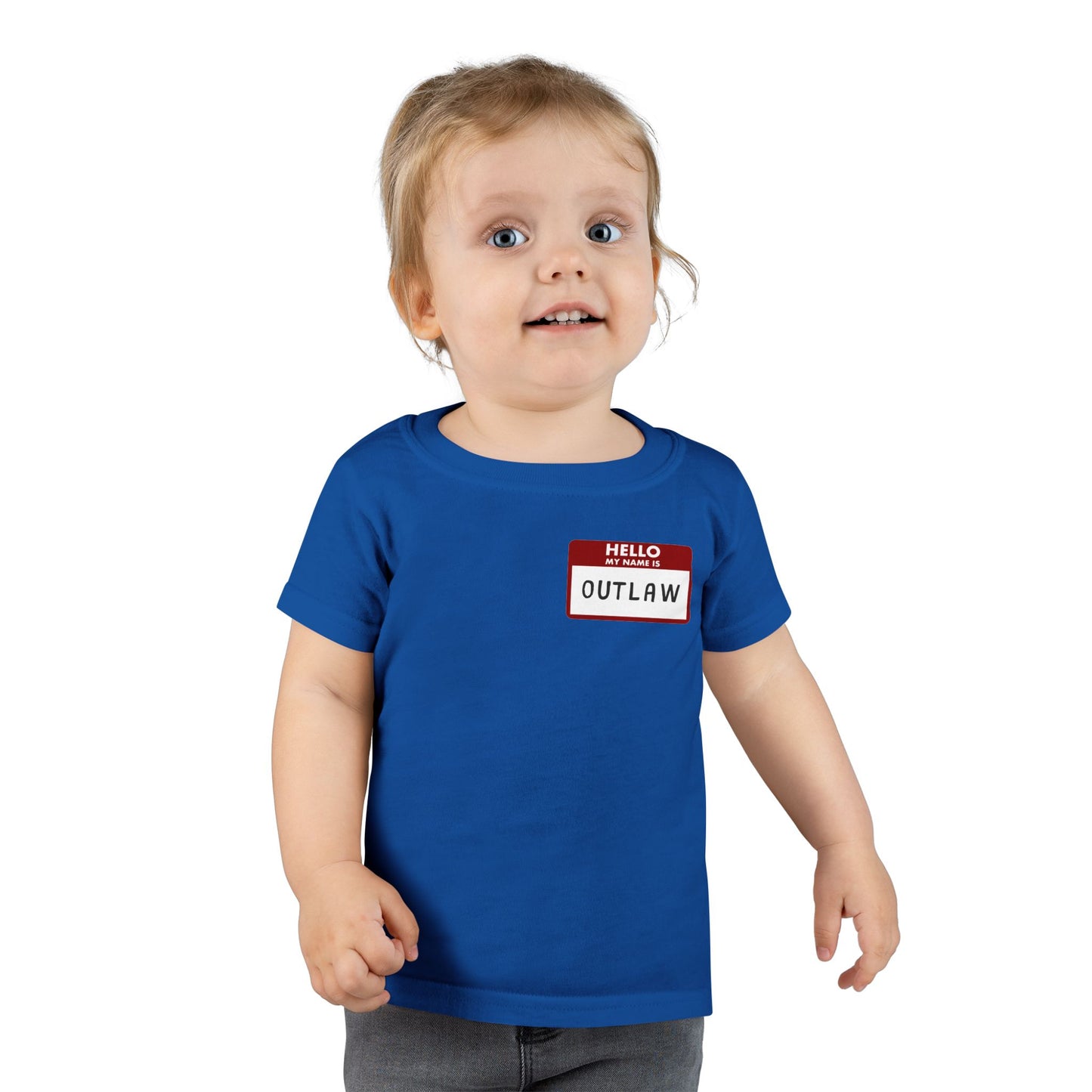 'What Mommy Says is Law' - Outlaw Toddler Tee